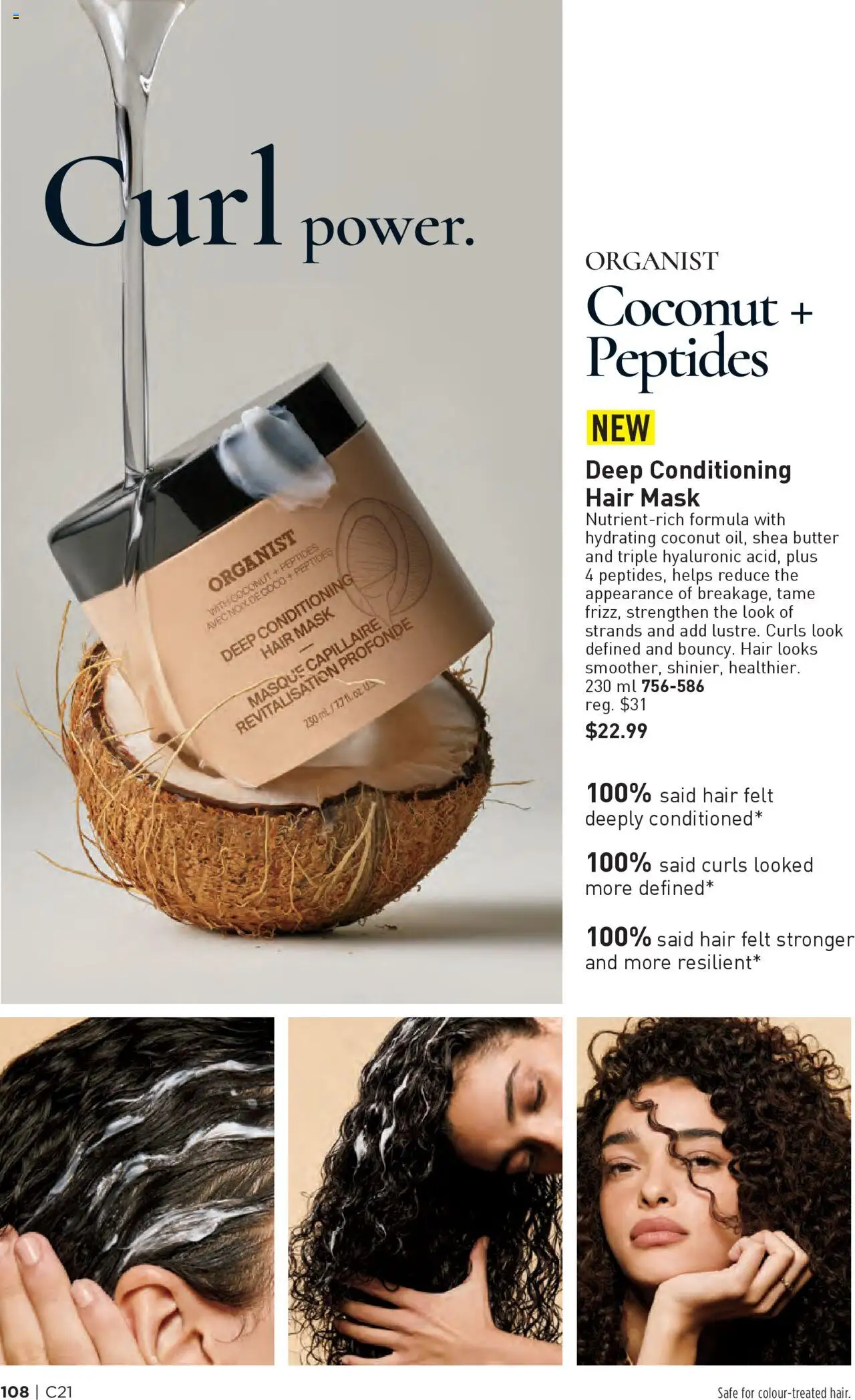 Avon flyer valid from 09.10.2025 | Page: 108 | Products: Hair mask, Mask, Butter