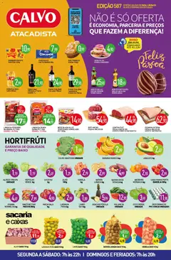 Calvo Atacadista - Ofertas da semana - Pré-Visualização do folheto da loja Calvo Atacadista, válido de 03.04.2026
