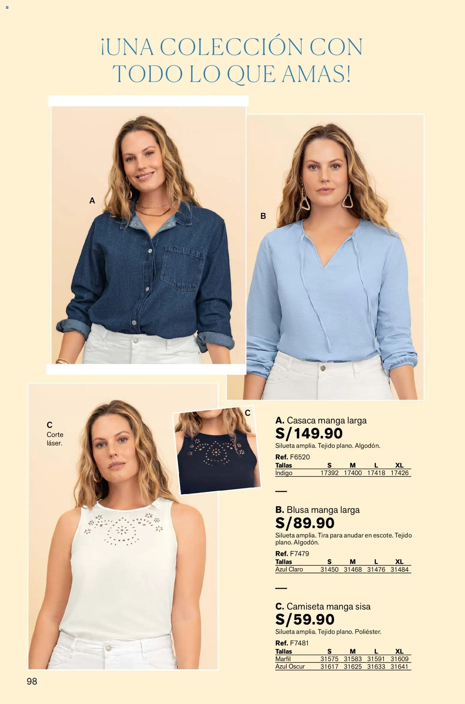 Catálogo Leonisa válido desde 13.11.2025 | Página: 98 | Productos: Blusa