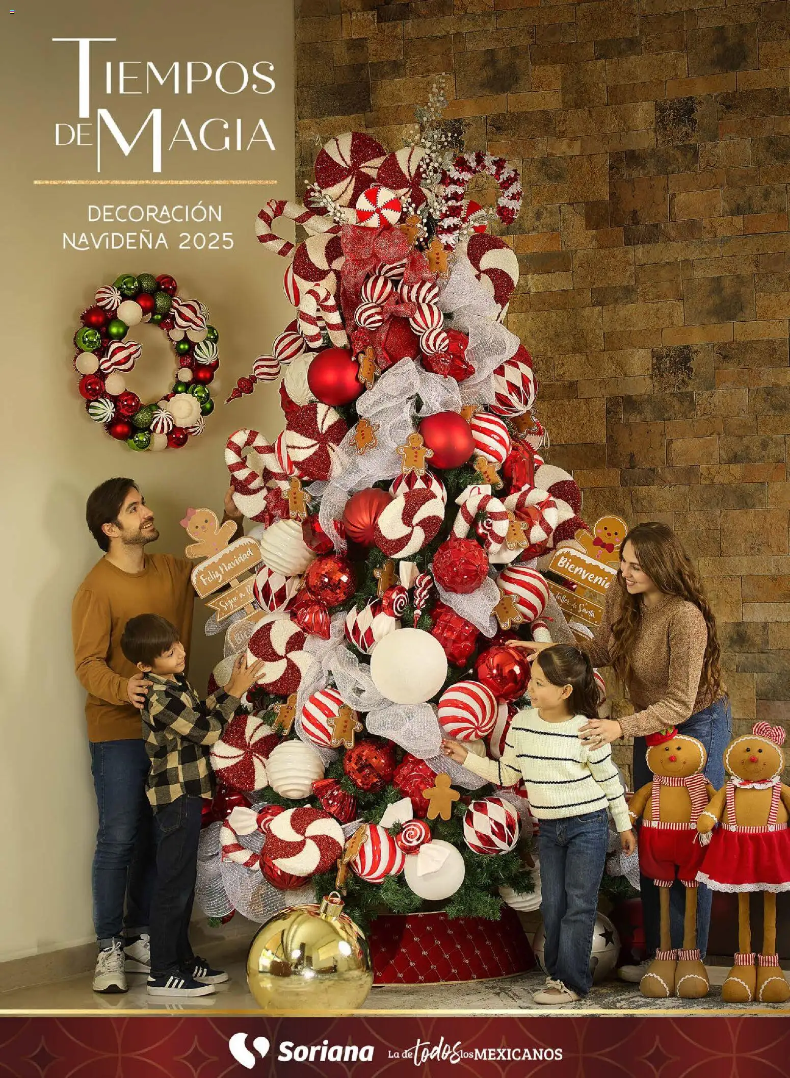 Nuevas ofertas de Soriana válidas en toda la República Mexicana desde el 25.09.2025. ¡Encuentra las mejores ofertas en Soriana - Decoración Navideña Súper Nacional! | Página: 1