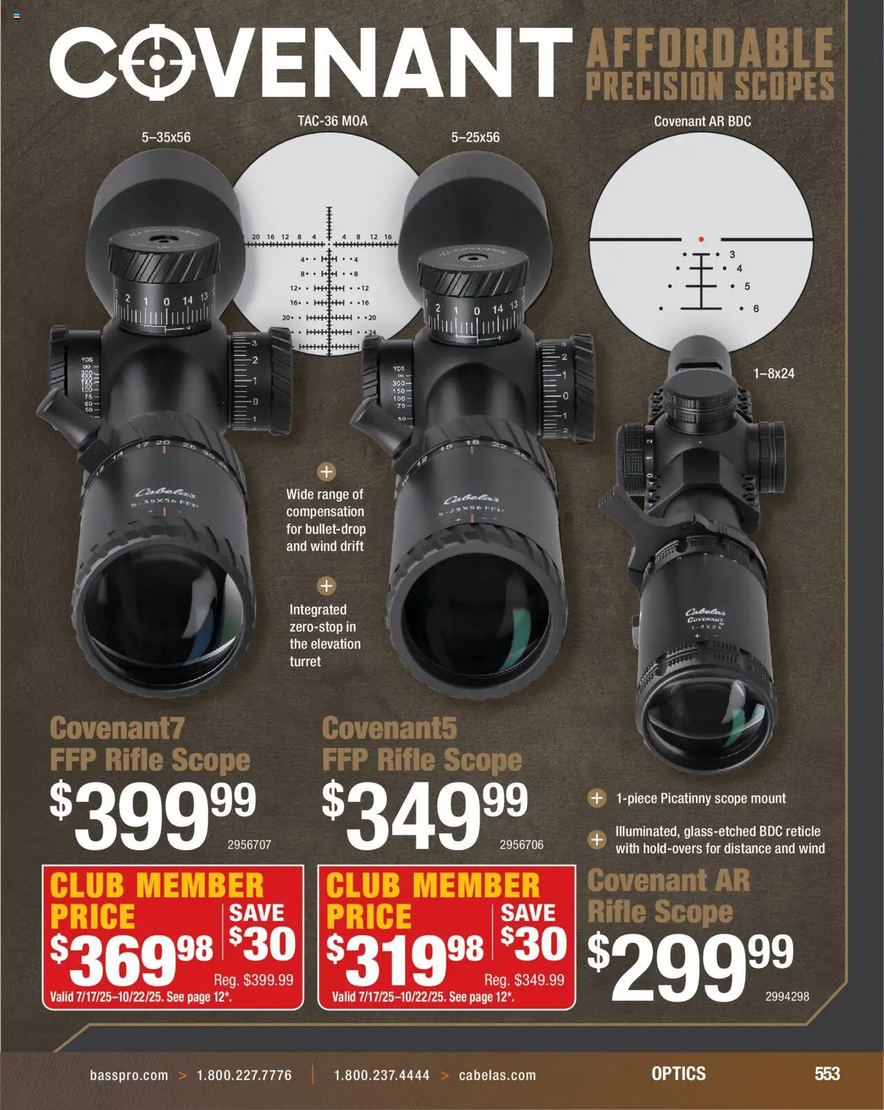 Cabela's Hunting Master 25 - valid from 11.08.2025 | Page: 553 | Products: Rifle