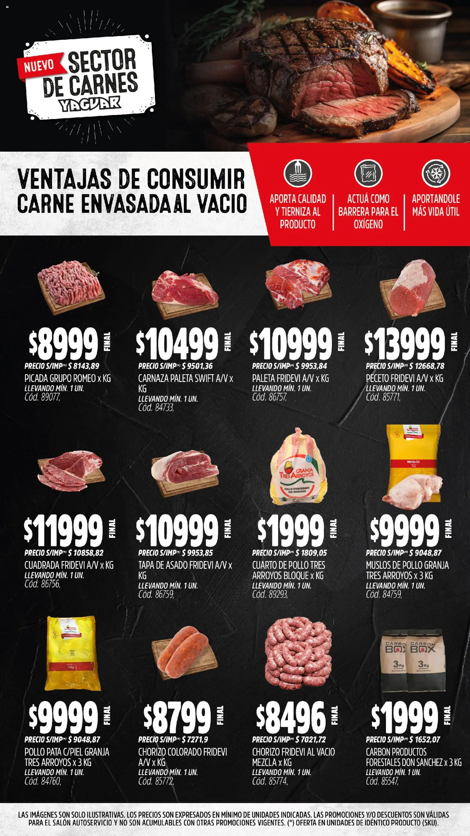 Yaguar - Trelew │ válido desde el 27.10.2025 | Página: 5 | Productos: Pollo, Paleta, Chorizo