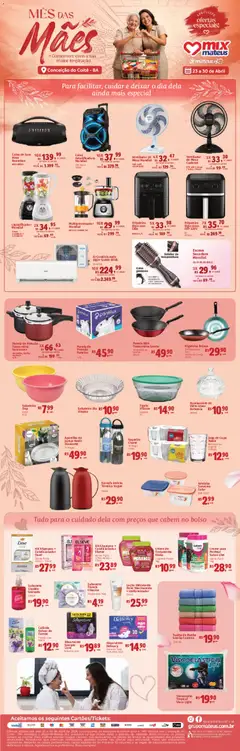 Mateus ofertas Especial Mães Primeira Edição - Pré-Visualização do folheto da loja Mateus, válido de 27.04.2026
