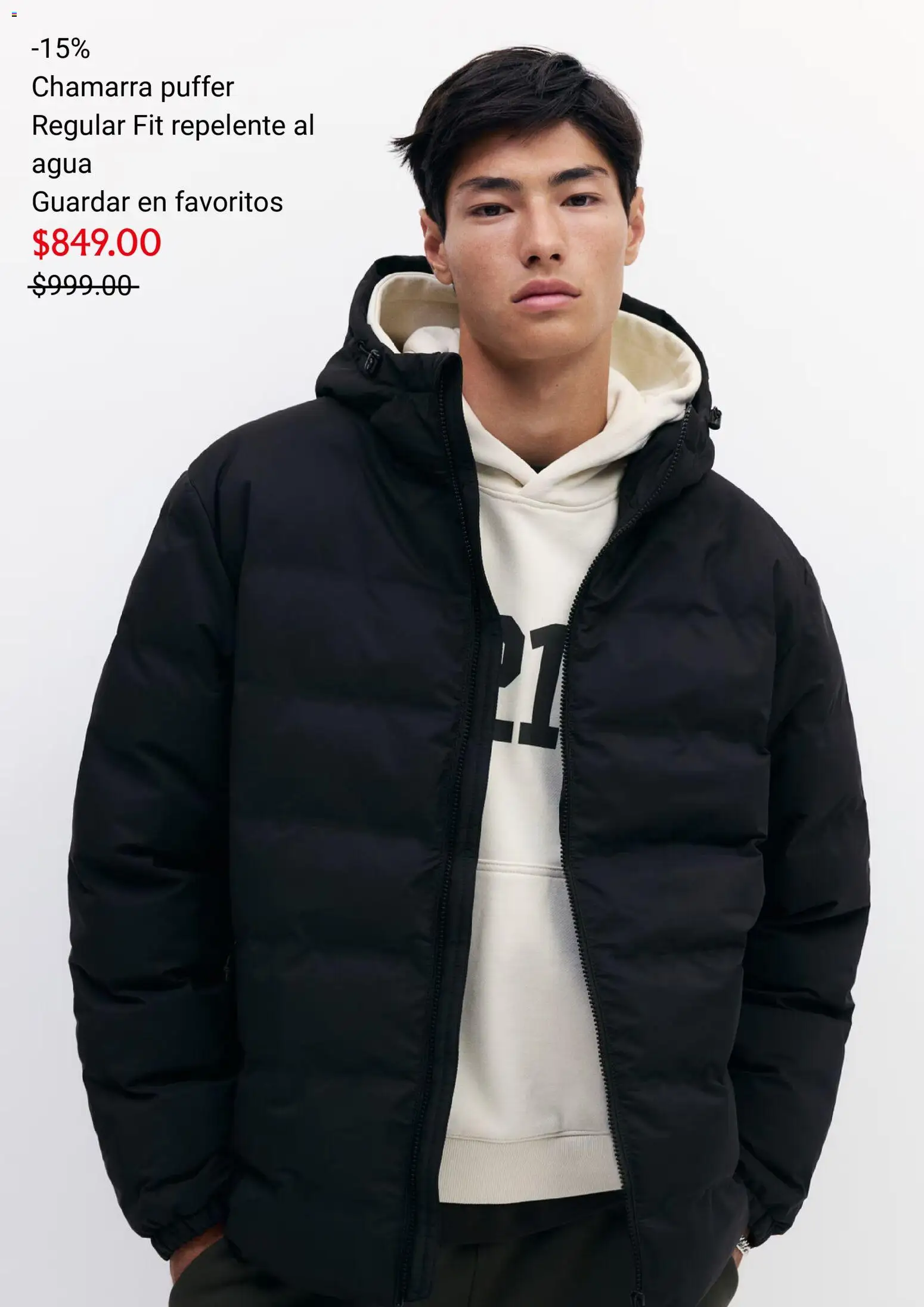 Nuevas ofertas de H&M válidas en toda la República Mexicana desde el 24.11.2025. ¡Encuentra las mejores ofertas en H&M Black Friday! | Página: 9 | Productos: Chamarra, Agua, Repelente