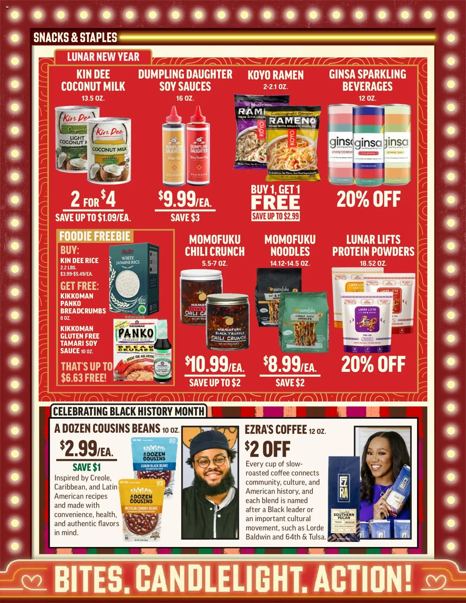 Central Market Weekly Ad - valid from 11.02.2026 | Page: 5 | Products: Ginger, Milk, Coffee, Sauce
