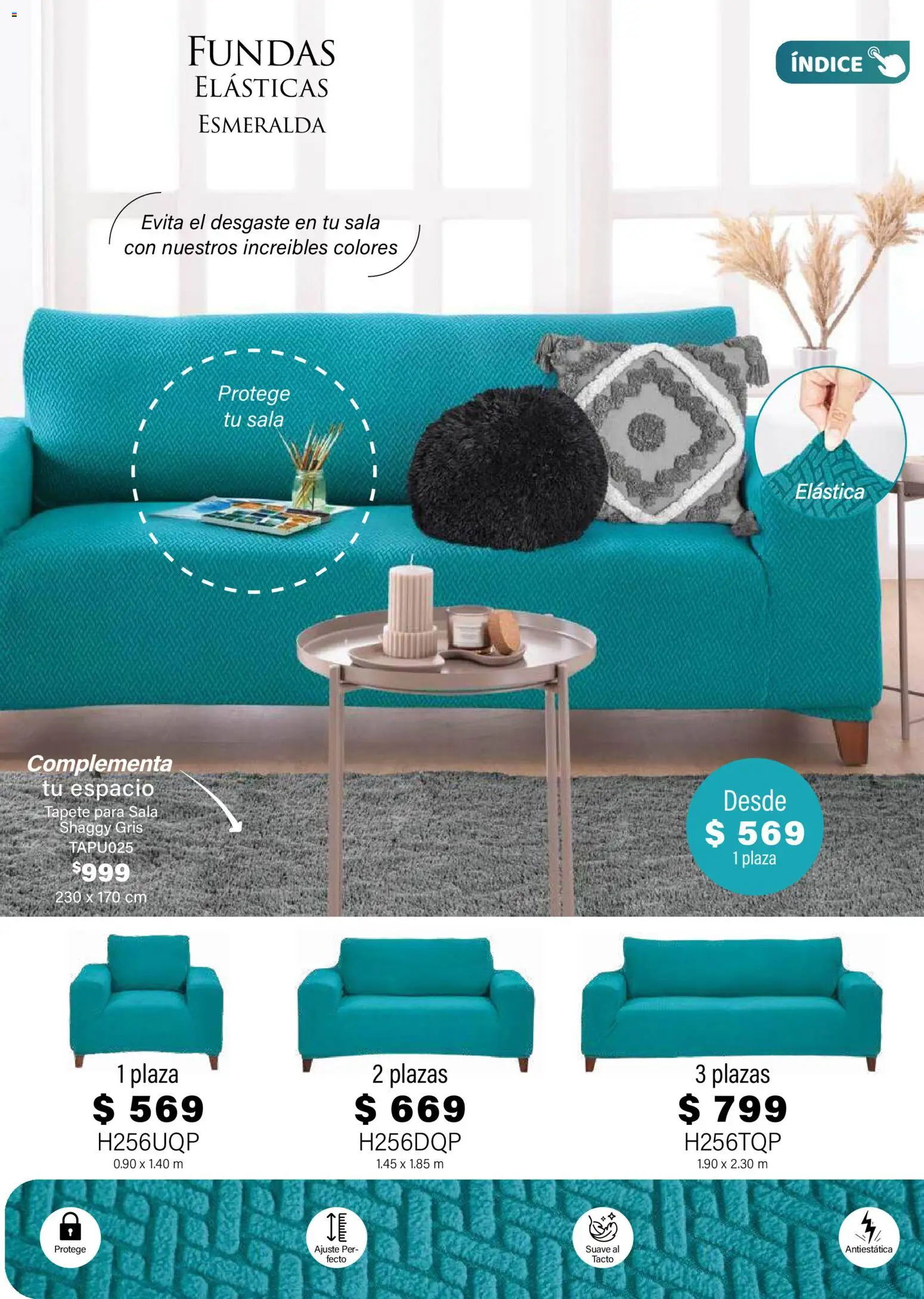 Nuevas ofertas de Colchas Concord válidas en toda la República Mexicana desde el 01.11.2025. ¡Encuentra las mejores ofertas en Colchas Concord Buen Fin! | Página: 247 | Productos: Tapete