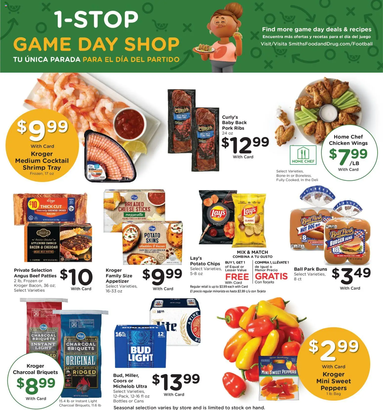 Smith's Weekly Ad - ID - valid from 05.11.2025 | Page: 8 | Products: Peppers, Beef, Chips, Game