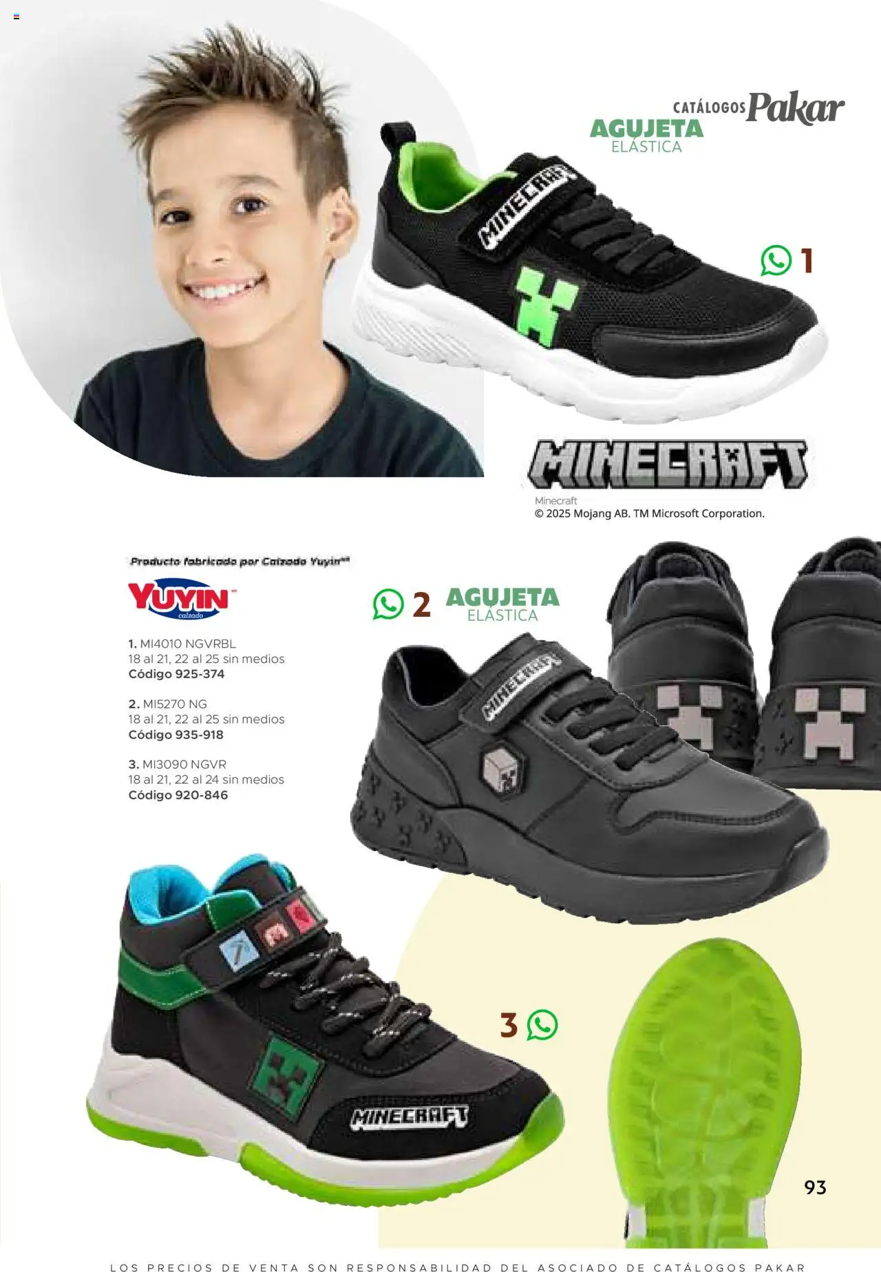 Nuevas ofertas de SC Pakar válidas en toda la República Mexicana desde el 24.07.2025. ¡Encuentra las mejores ofertas en SC Pakar - Catálogo Junior otoño / invierno! | Página: 93