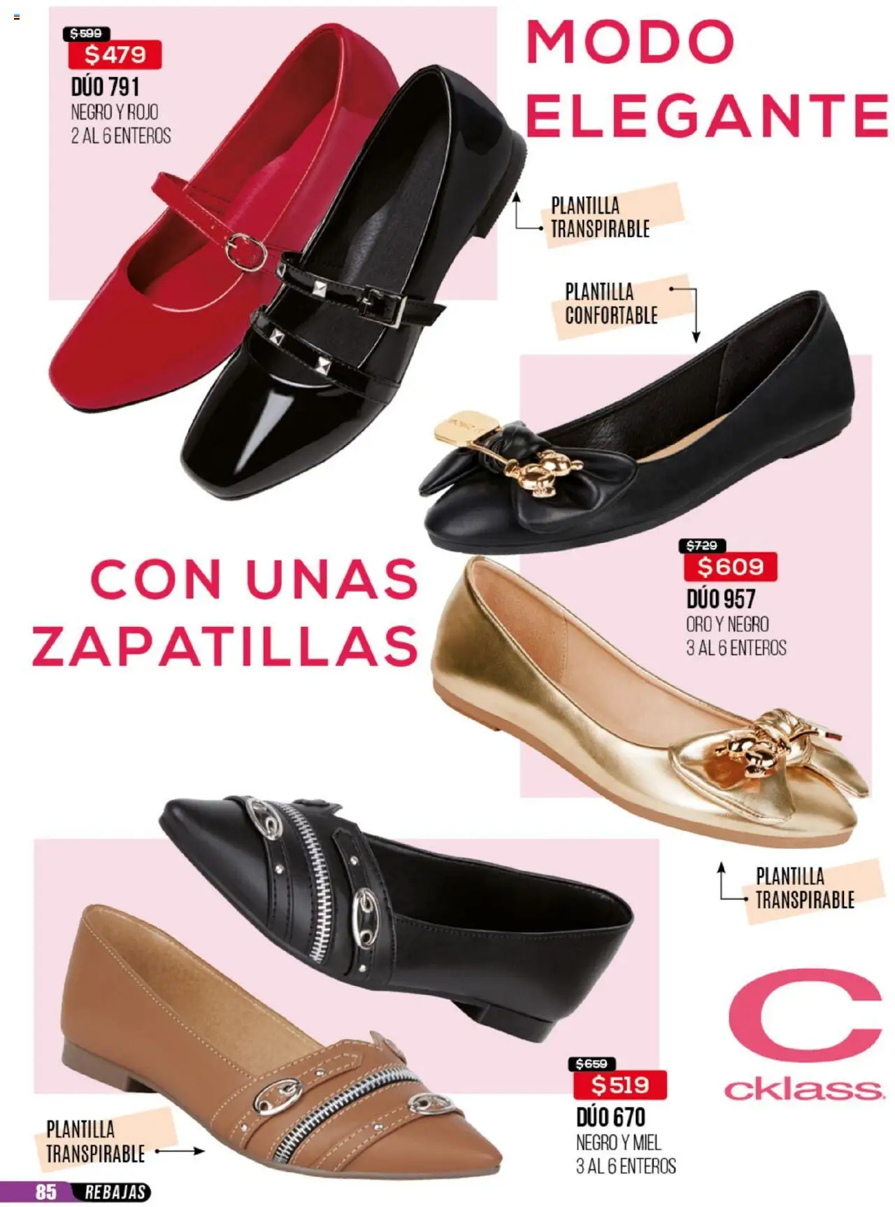 Nuevas ofertas de Cklass válidas en toda la República Mexicana desde el 30.05.2025. ¡Encuentra las mejores ofertas en Cklass catálogo Rebajas Ropa! | Página: 347 | Productos: Zapatillas
