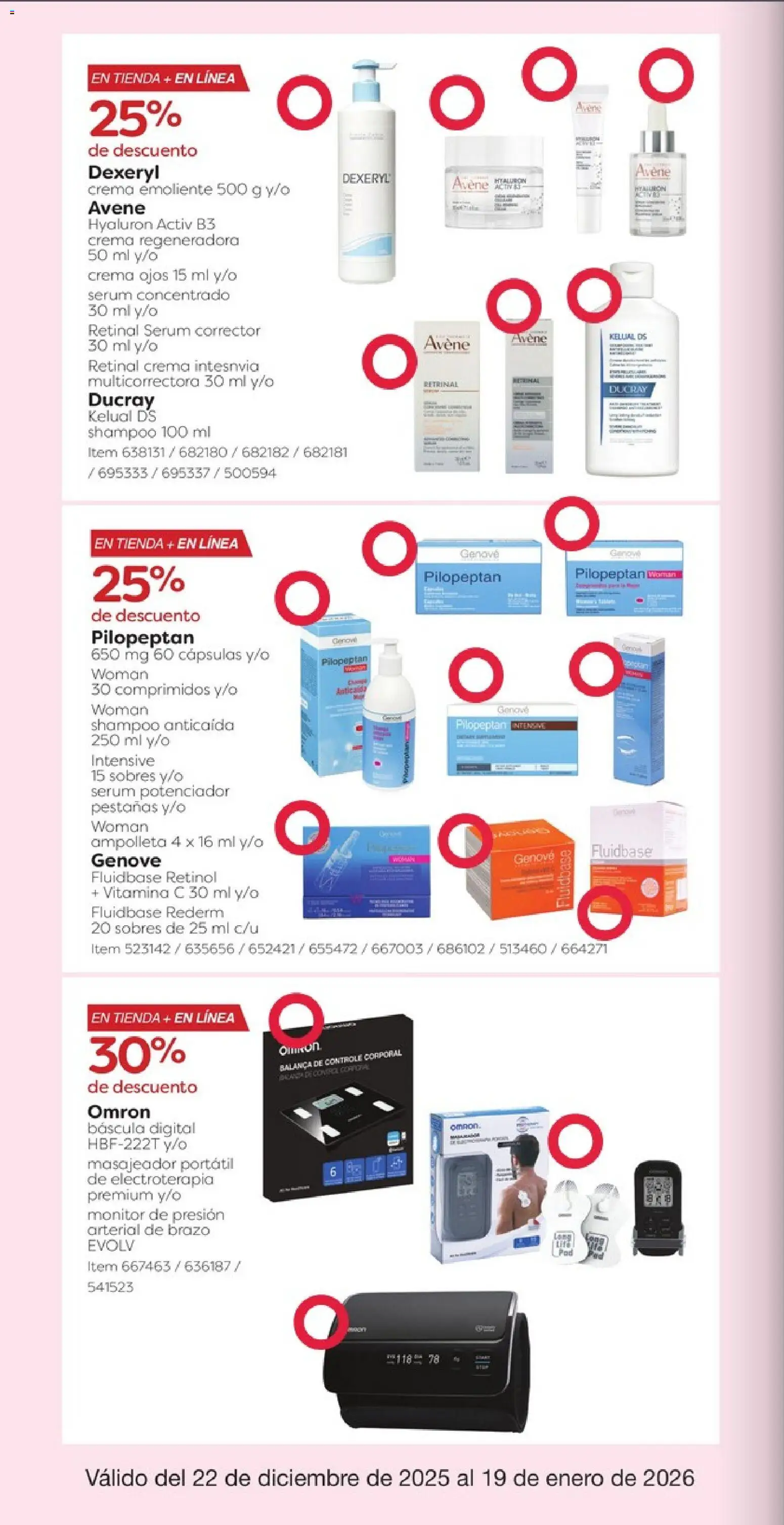 Nuevas ofertas de Costco válidas en toda la República Mexicana desde el 22.12.2025. ¡Encuentra las mejores ofertas en Costco catálogo! | Página: 34 | Productos: Serum, Crema, Báscula digital, Corrector
