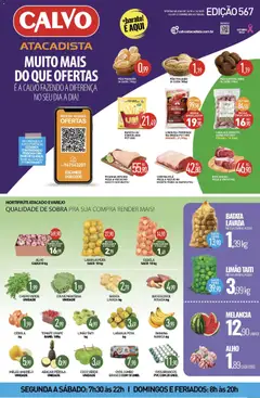 Calvo Atacadista - Ofertas da semana - Pré-Visualização do folheto da loja Calvo Atacadista, válido de 24.10.2025