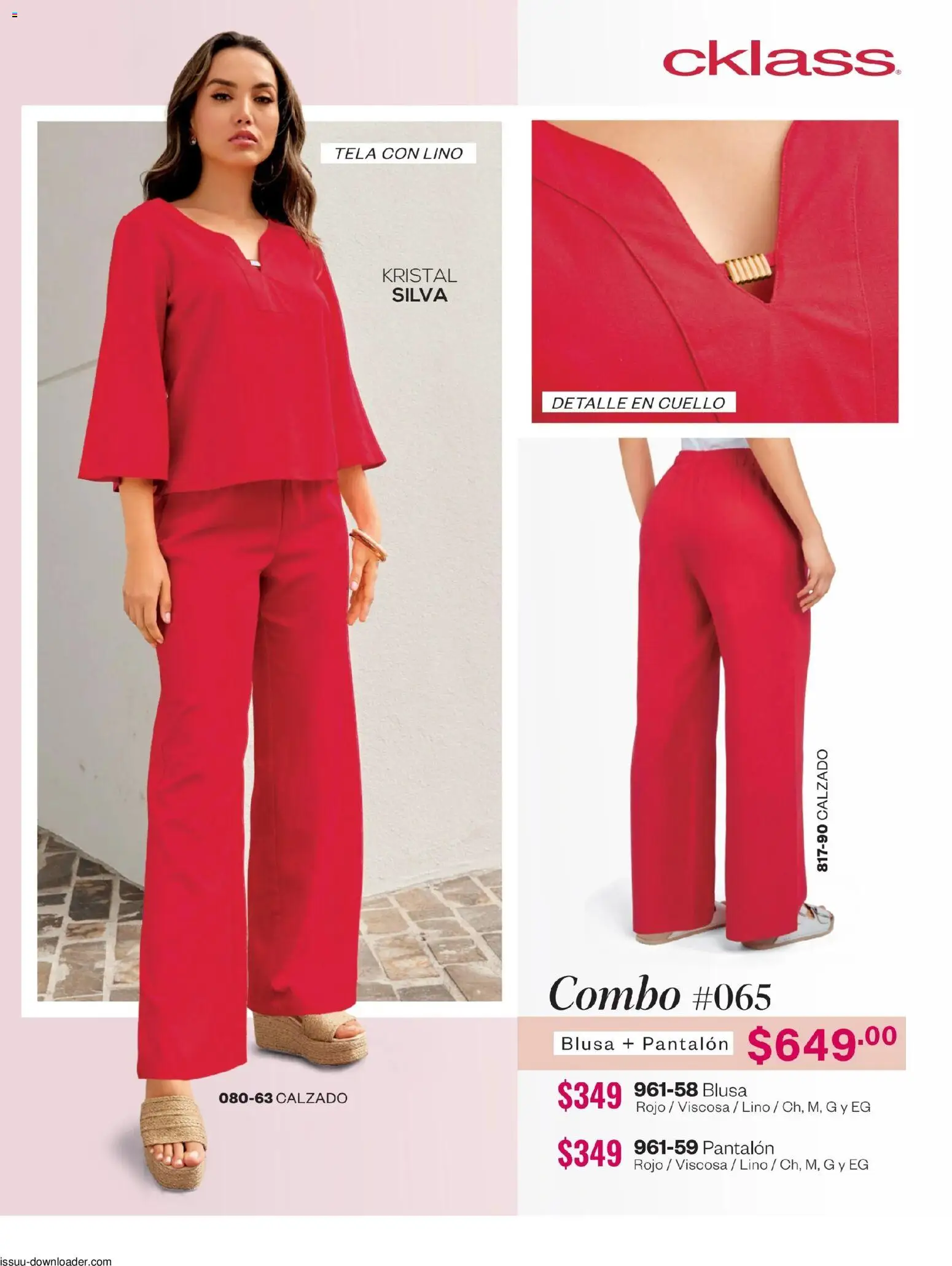 Nuevas ofertas de Cklass válidas en toda la República Mexicana desde el 25.02.2026. ¡Encuentra las mejores ofertas en Cklass catálogo Novedades de Verano! | Página: 4 | Productos: Blusa