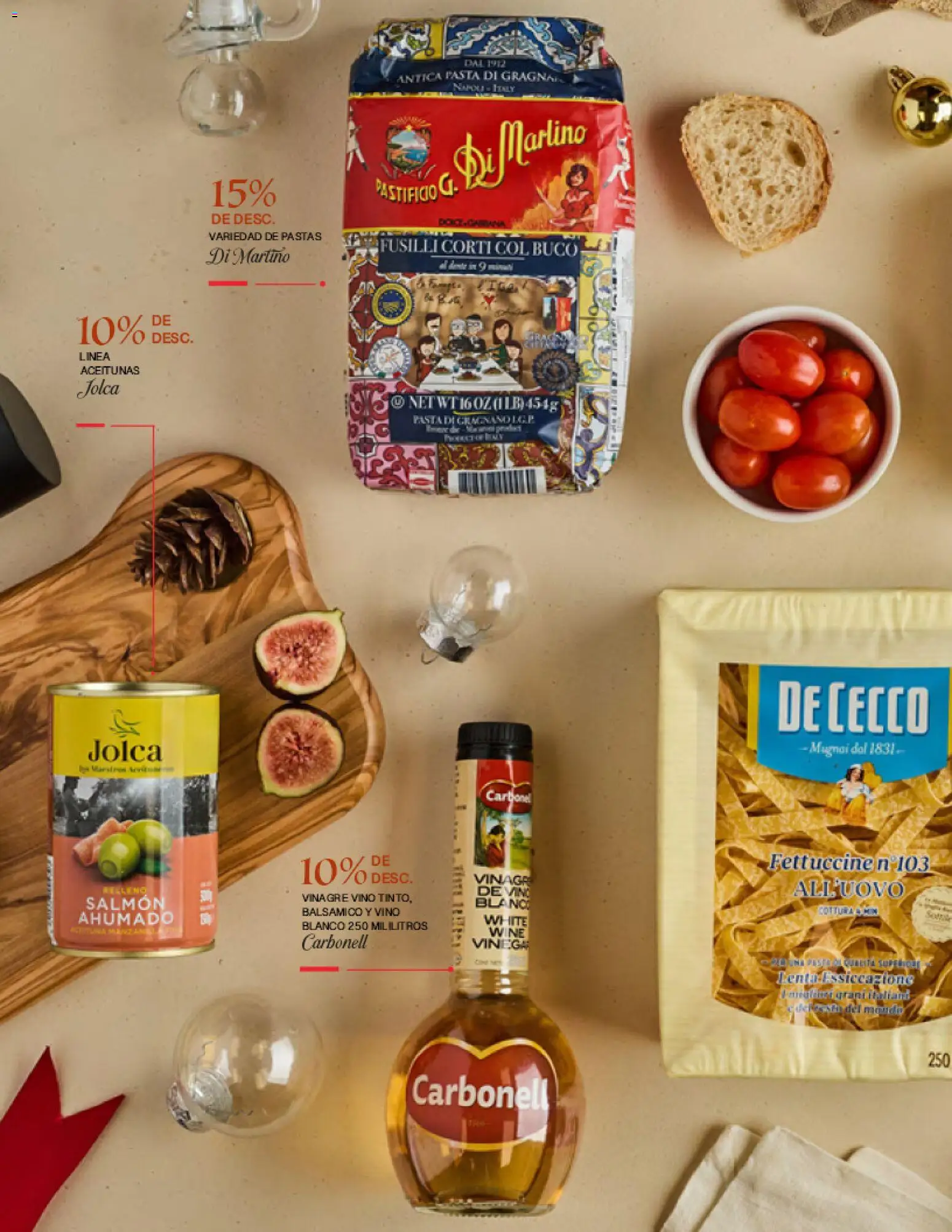 Nuevas ofertas de Alsuper válidas en toda la República Mexicana desde el 25.11.2025. ¡Encuentra las mejores ofertas en Alsuper folleto Gourmet Laguna, Saltillo, Durango, Zacatecas! | Página: 8 | Productos: Vinagre, Aceitunas, Pasta, Vino