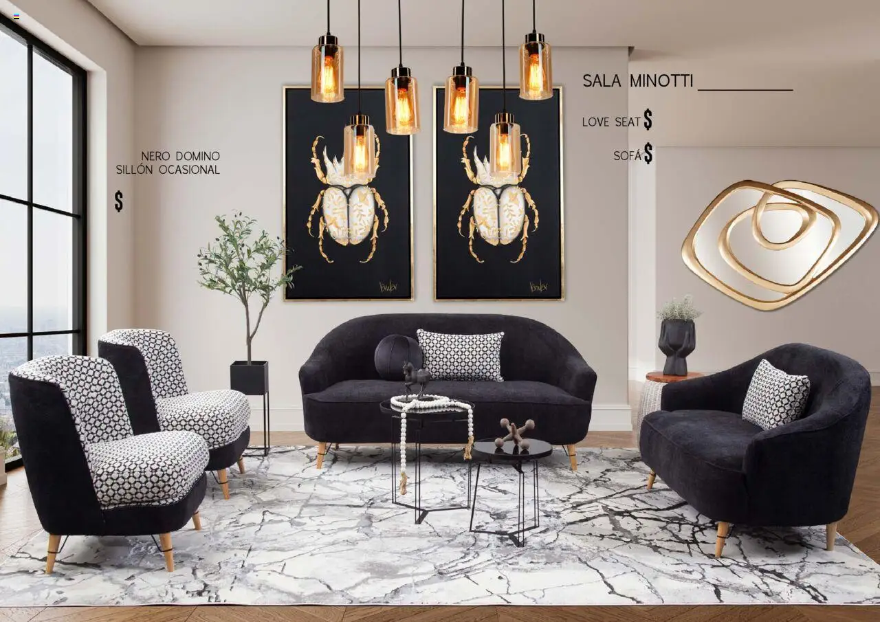 Nuevas ofertas de Muebles Dico válidas en toda la República Mexicana desde el 25.10.2024. ¡Encuentra las mejores ofertas en Muebles Dico catálogo Black Chicago! | Página: 37 | Productos: Sillón