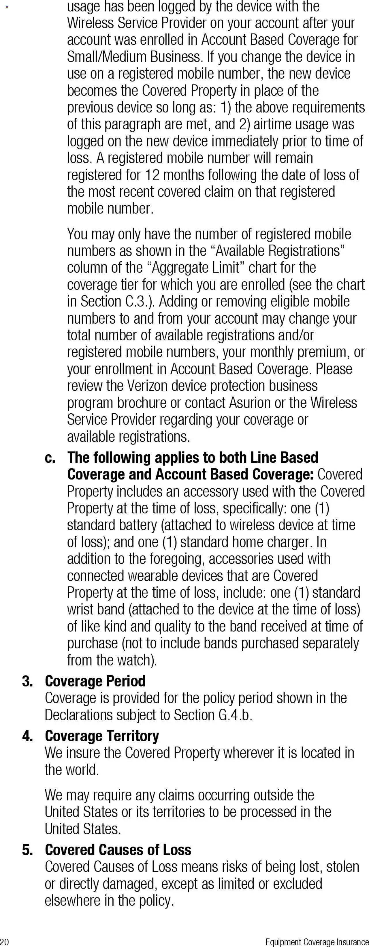 Verizon - Total Mobile Protection for Business and Multi-Devices for Business - valid from 13.03.2025 | Page: 20 | Products: Battery, Date