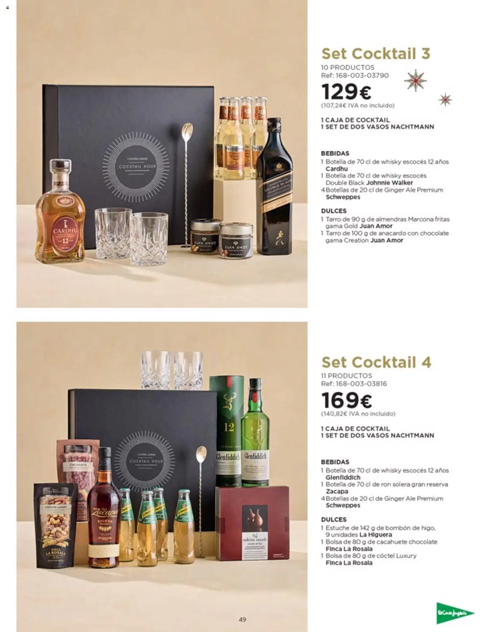 Nuevas ofertas de El Corte Inglés válidas en toda la República Mexicana desde el 03.10.2025. ¡Encuentra las mejores ofertas en El Corte Inglés catálogo Especial Cataluña! | Página: 49 | Productos: Almendras, Bolsa, Chocolate, Caja