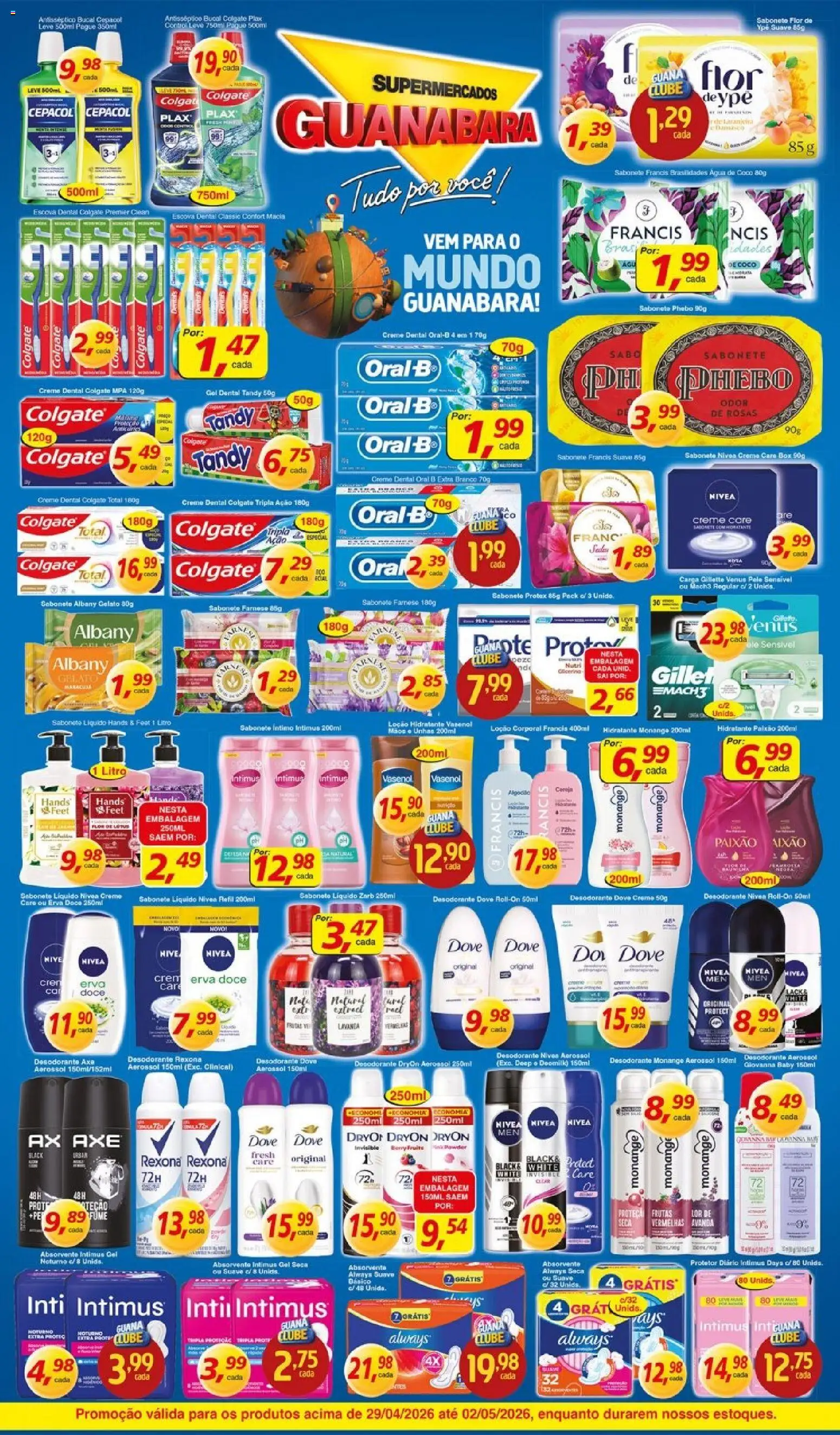 Supermercados Guanabara Folheto - válido de 29.04.2026 | Página: 9 | Produtos: Coco, Maracujá, Cará, Creme