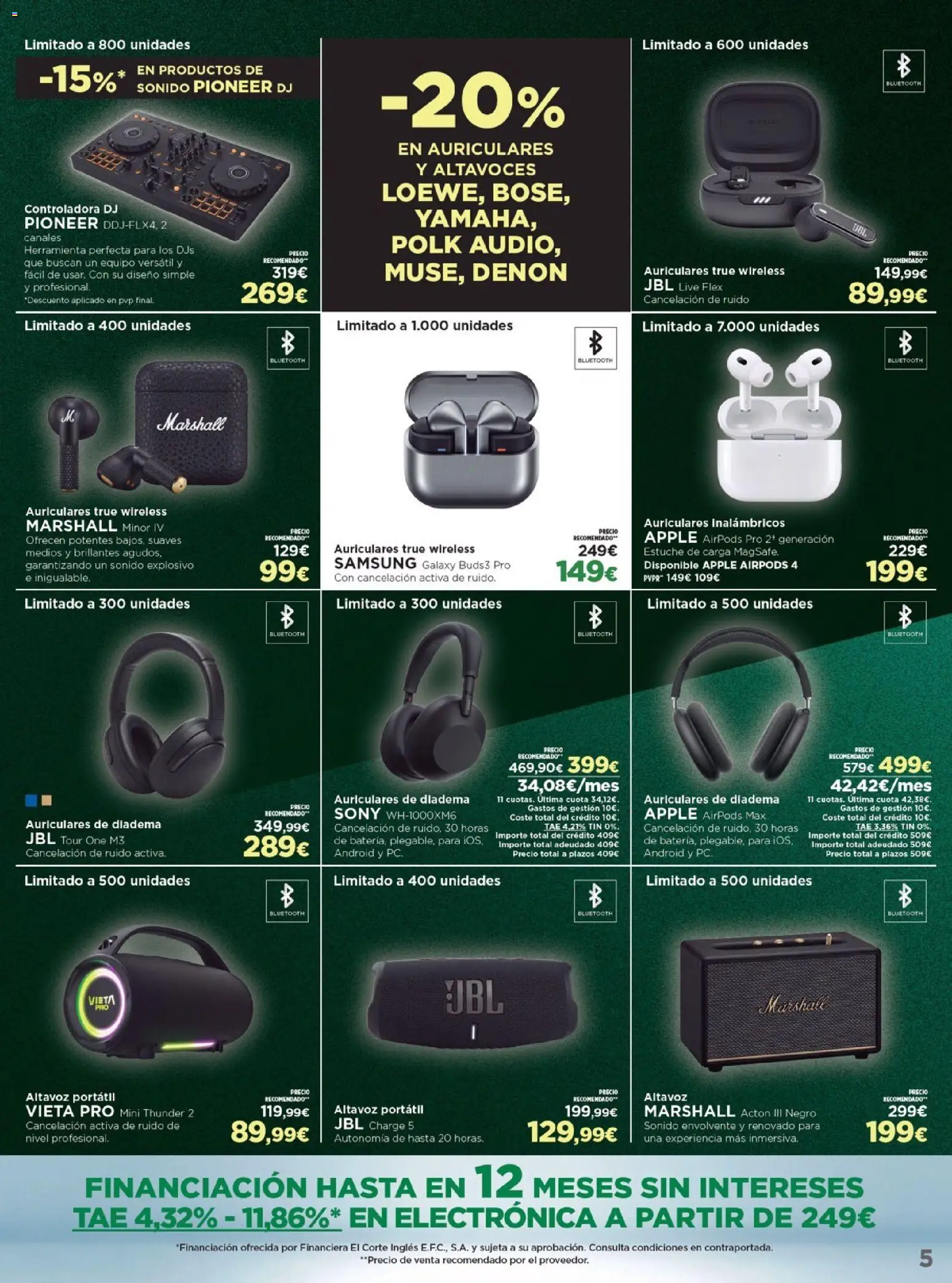 Nuevas ofertas de El Corte Inglés válidas en toda la República Mexicana desde el 24.11.2025. ¡Encuentra las mejores ofertas en El Corte Inglés Black Friday! | Página: 5 | Productos: Estuche