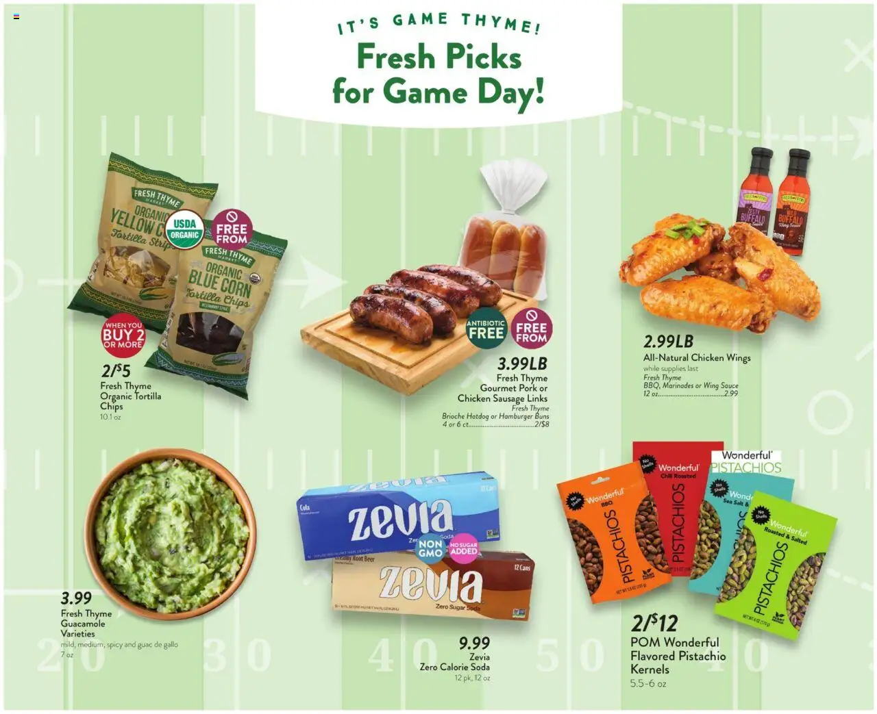 Fresh Thyme Weekly Ad - valid from 20.08.2025 | Page: 3 | Products: Corn, Sauce, Salt, Sausage