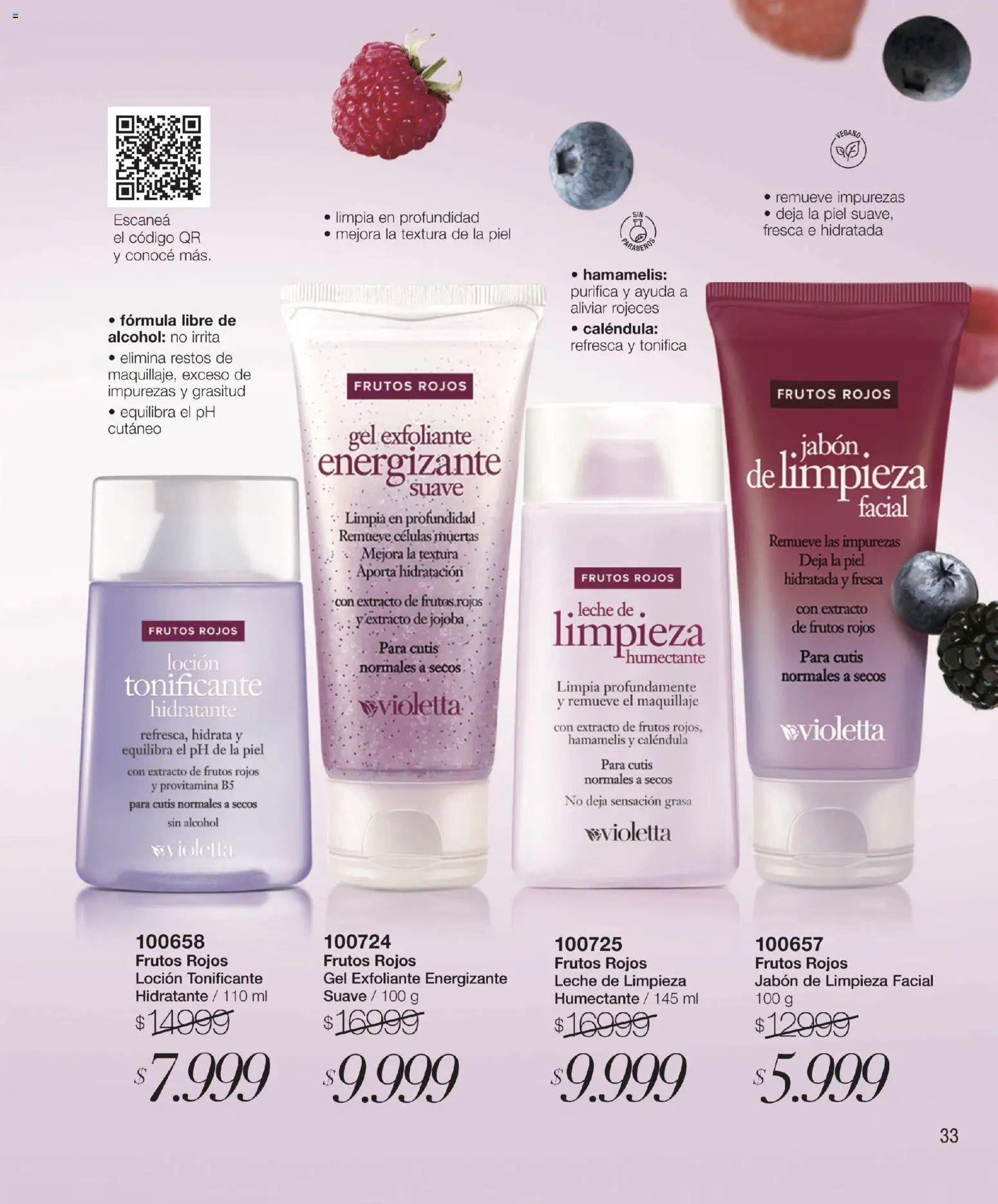 Violetta catálogo │ válido desde el 01.02.2026 | Página: 33 | Productos: Maquillaje, Jabón, Loción, Leche