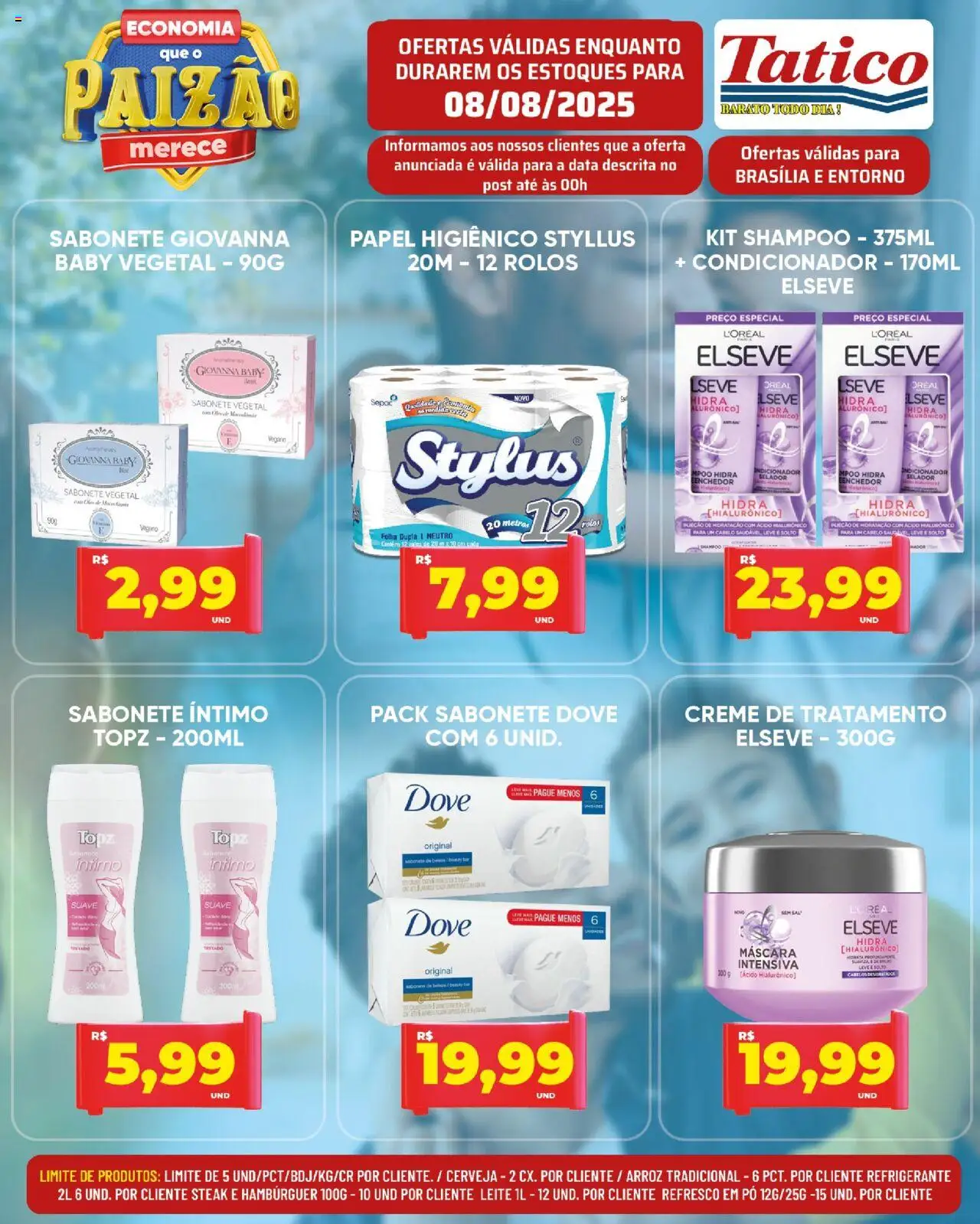 Tatico Folheto - válido de 08.08.2025 | Página: 11 | Produtos: Selador, Leite, Arroz, Refrigerante