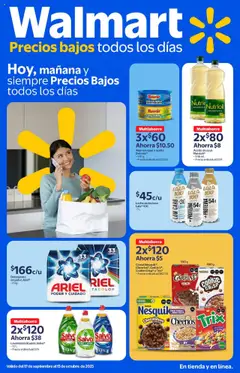 Vista previa de Walmart - Folleto, nuevo folleto de la tienda, válido en México a partir del 17.09.2025