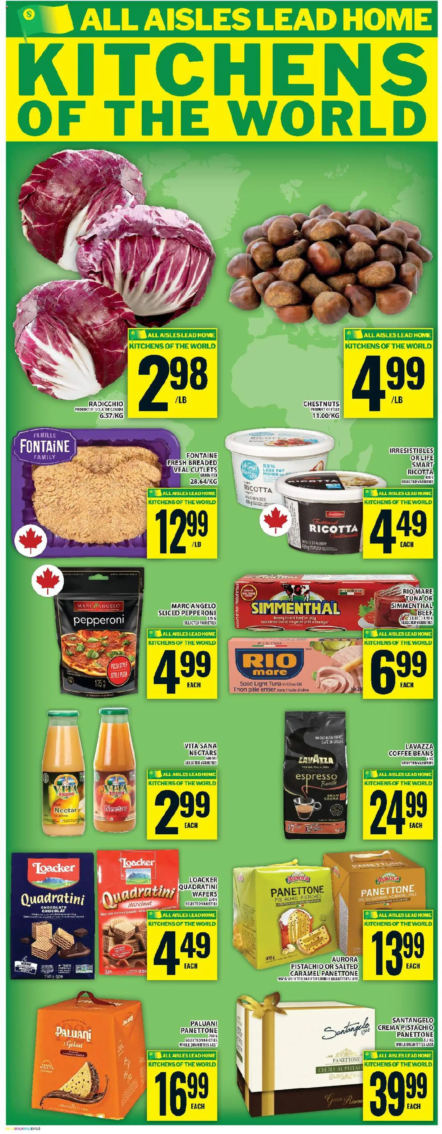 Food Basics flyer valid from 30.10.2025 | Page: 11 | Products: Oil, Coffee, Chocolate, Pizza