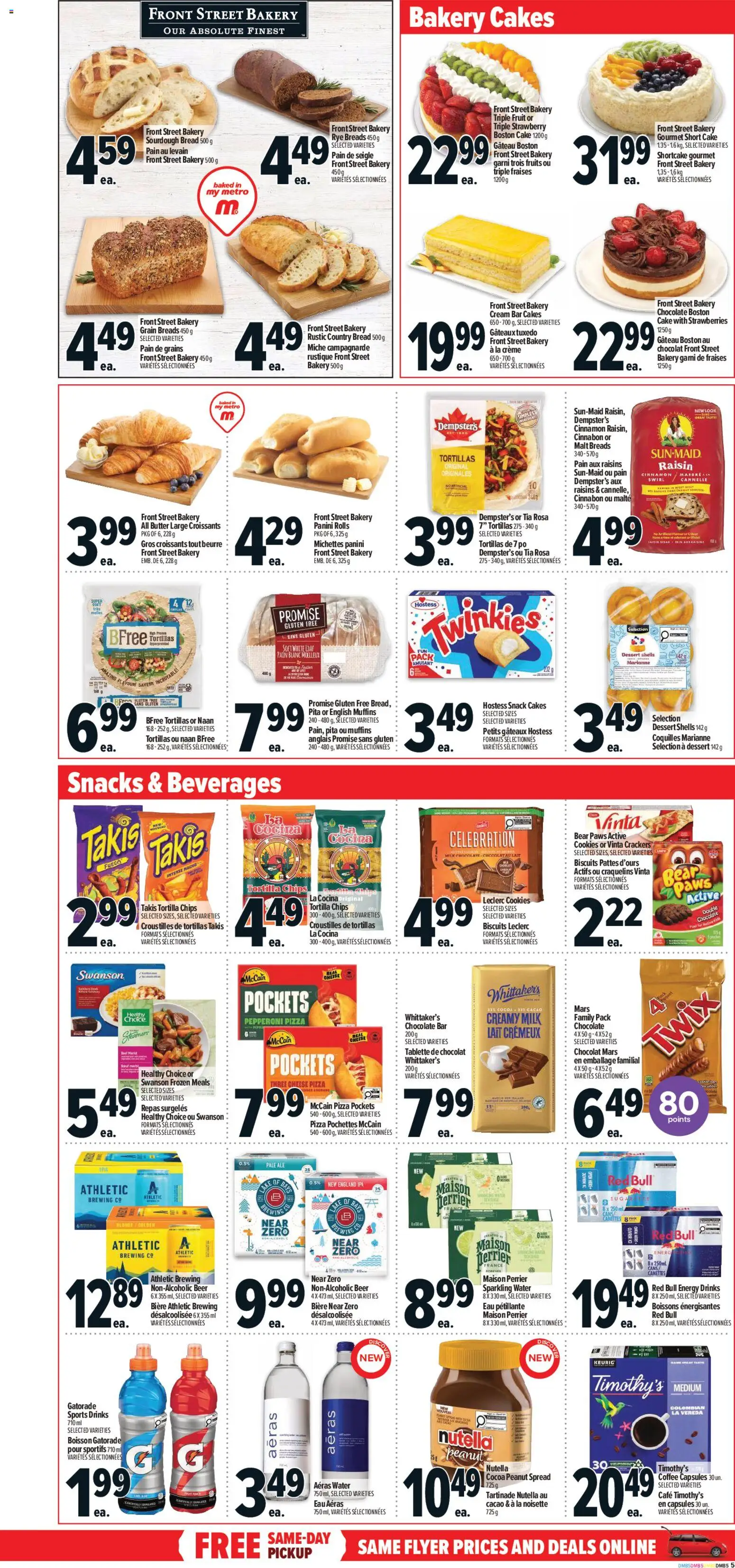 Metro flyer valid from 30.04.2026 | Page: 11 | Products: Cookies, Bread, Coffee, Beer