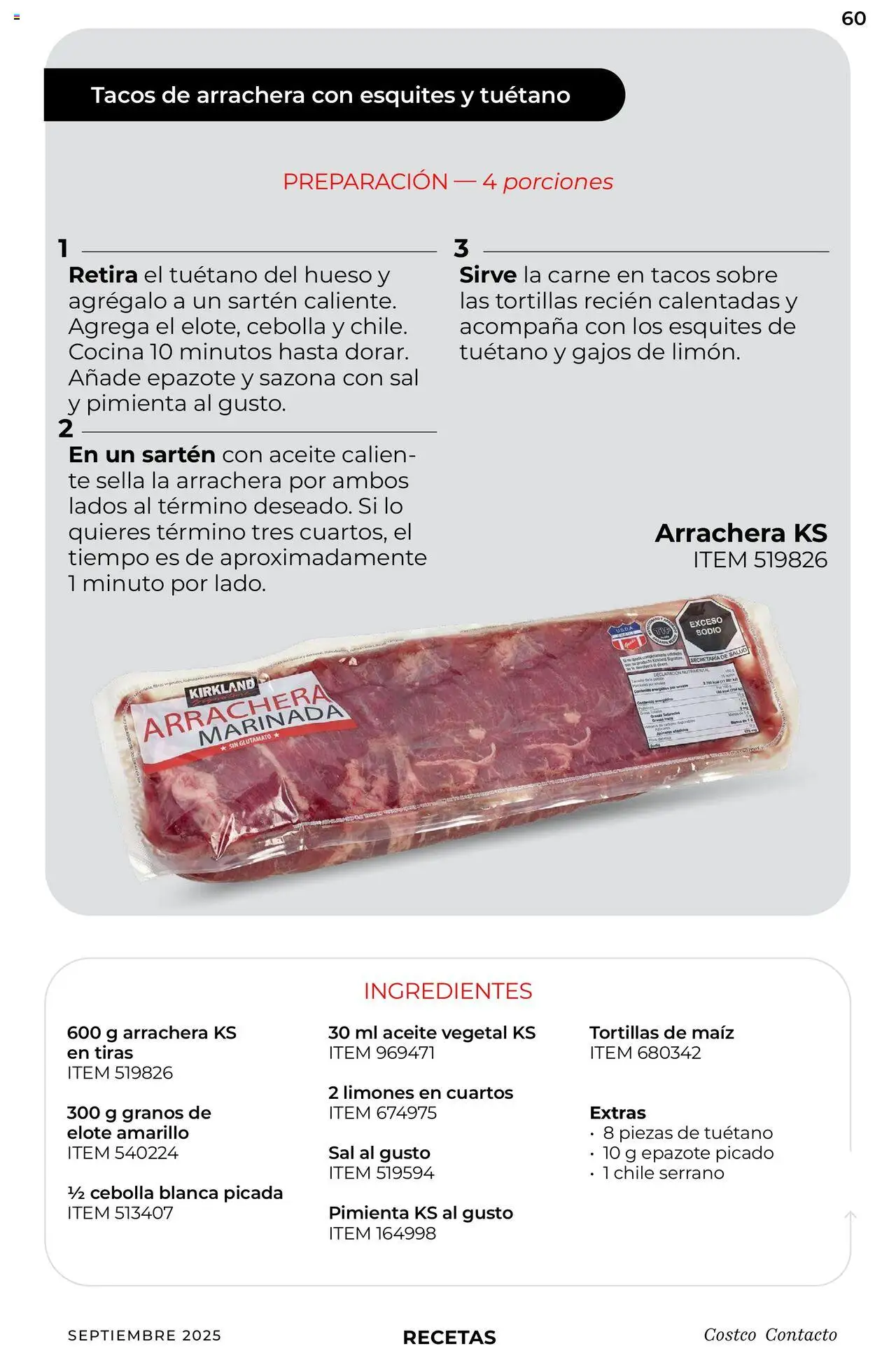 Nuevas ofertas de Costco válidas en toda la República Mexicana desde el 10.09.2025. ¡Encuentra las mejores ofertas en Costco - Catálogo Septiembre! | Página: 60 | Productos: Cebolla, Maíz, Té, Sobre