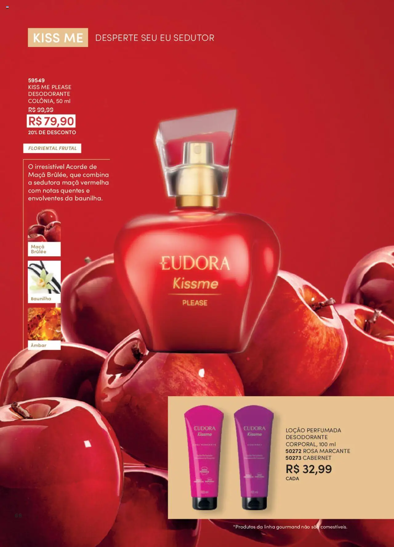 Eudora Folheto - válido de 08.09.2025 | Página: 66 | Produtos: Desodorante