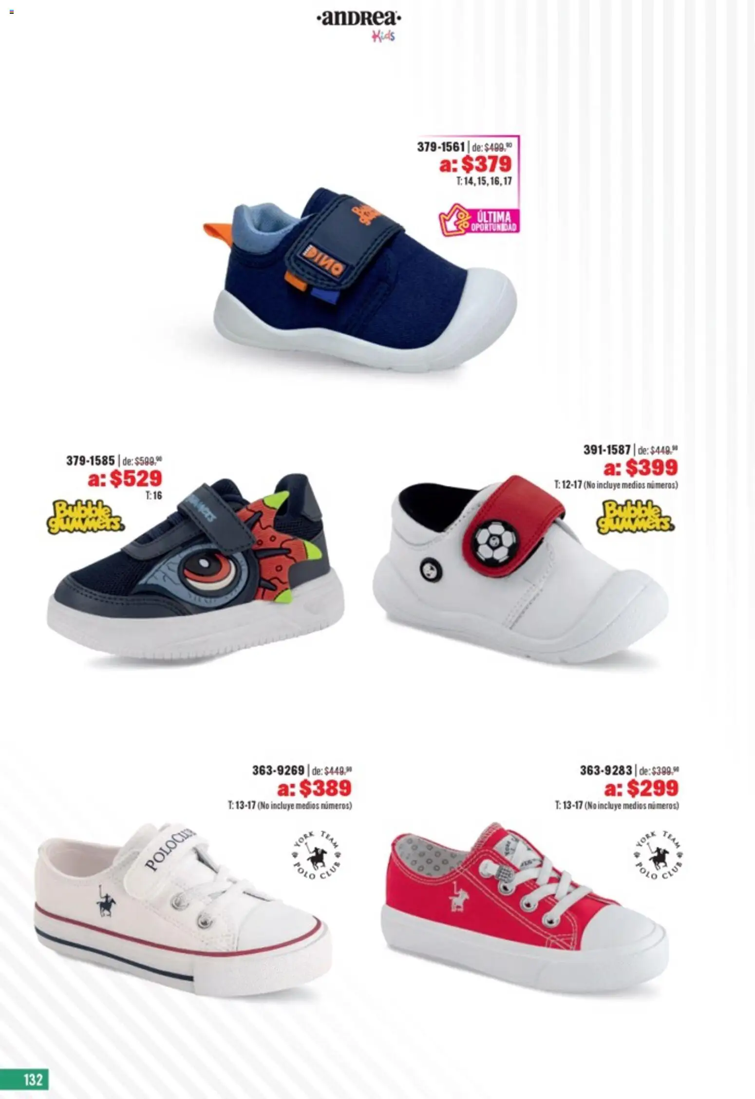 Nuevas ofertas de Andrea válidas en toda la República Mexicana desde el 05.04.2026. ¡Encuentra las mejores ofertas en Andrea catálogo Outlet! | Página: 132