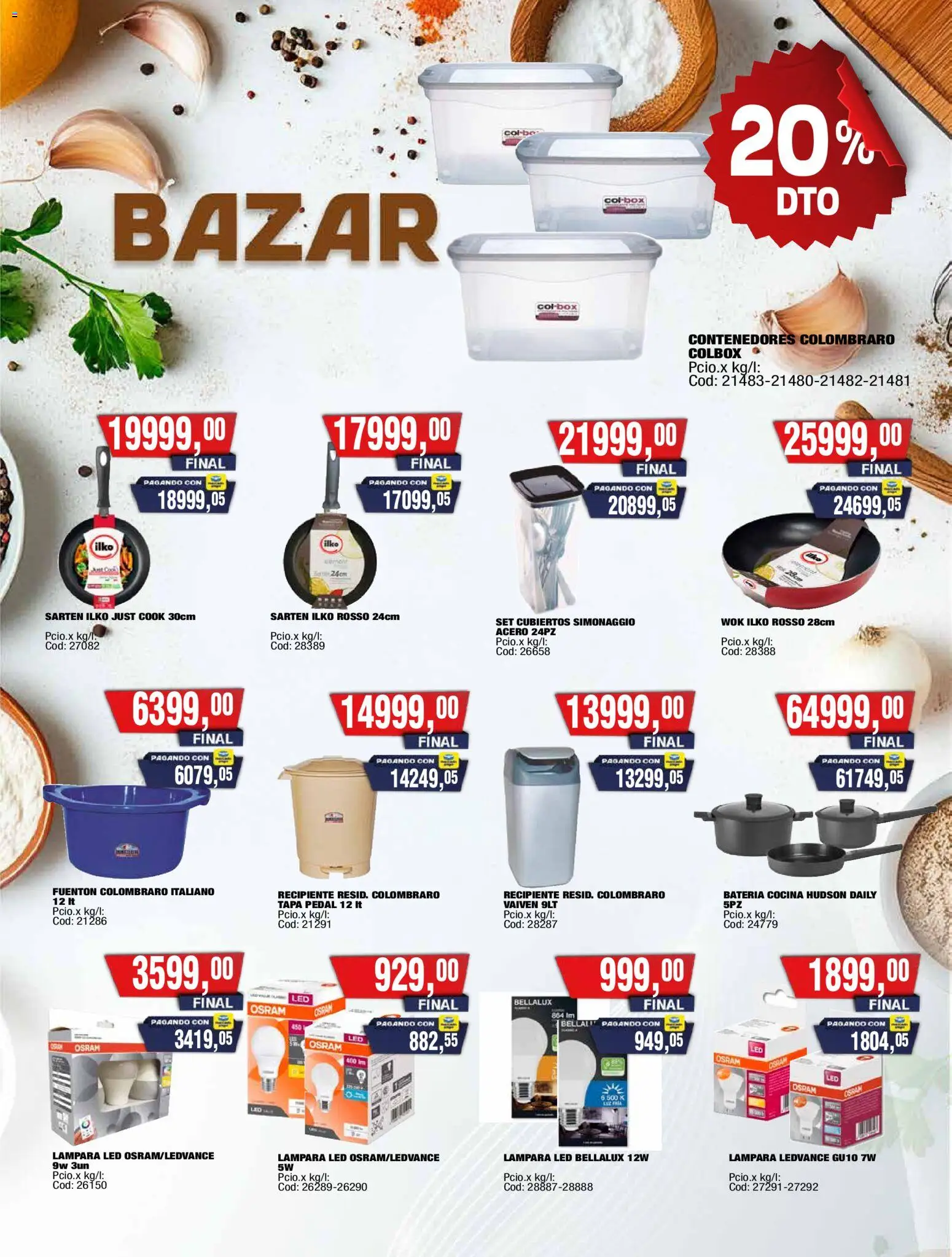 Maxiconsumo ofertas │ válido desde el 20.04.2026 | Página: 29 | Productos: Cocina, Sartén, Wok, Batería