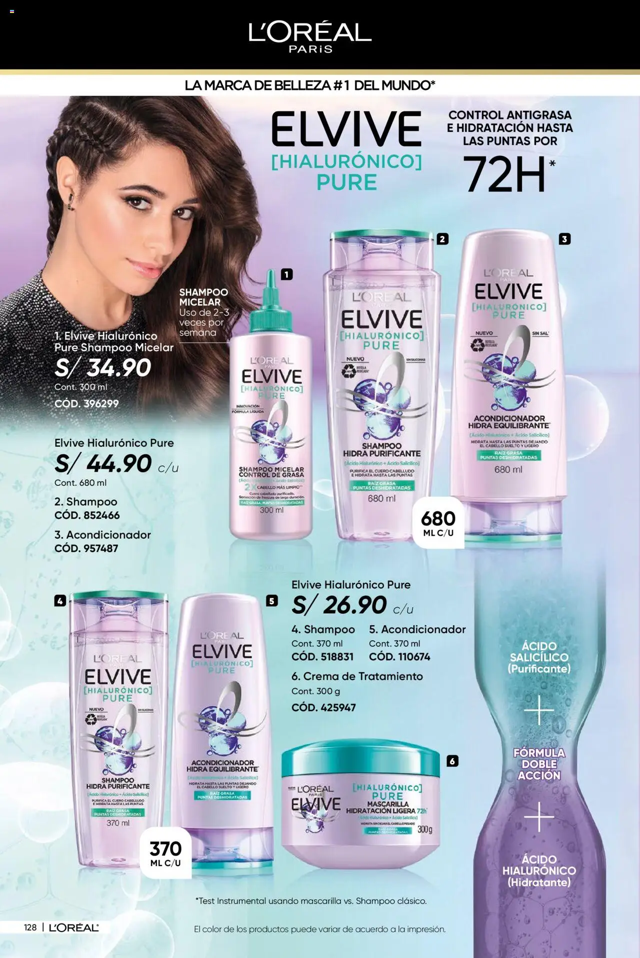 Catálogo Azzorti válido desde 28.07.2025 | Página: 130 | Productos: Shampoo, Acondicionador, Crema