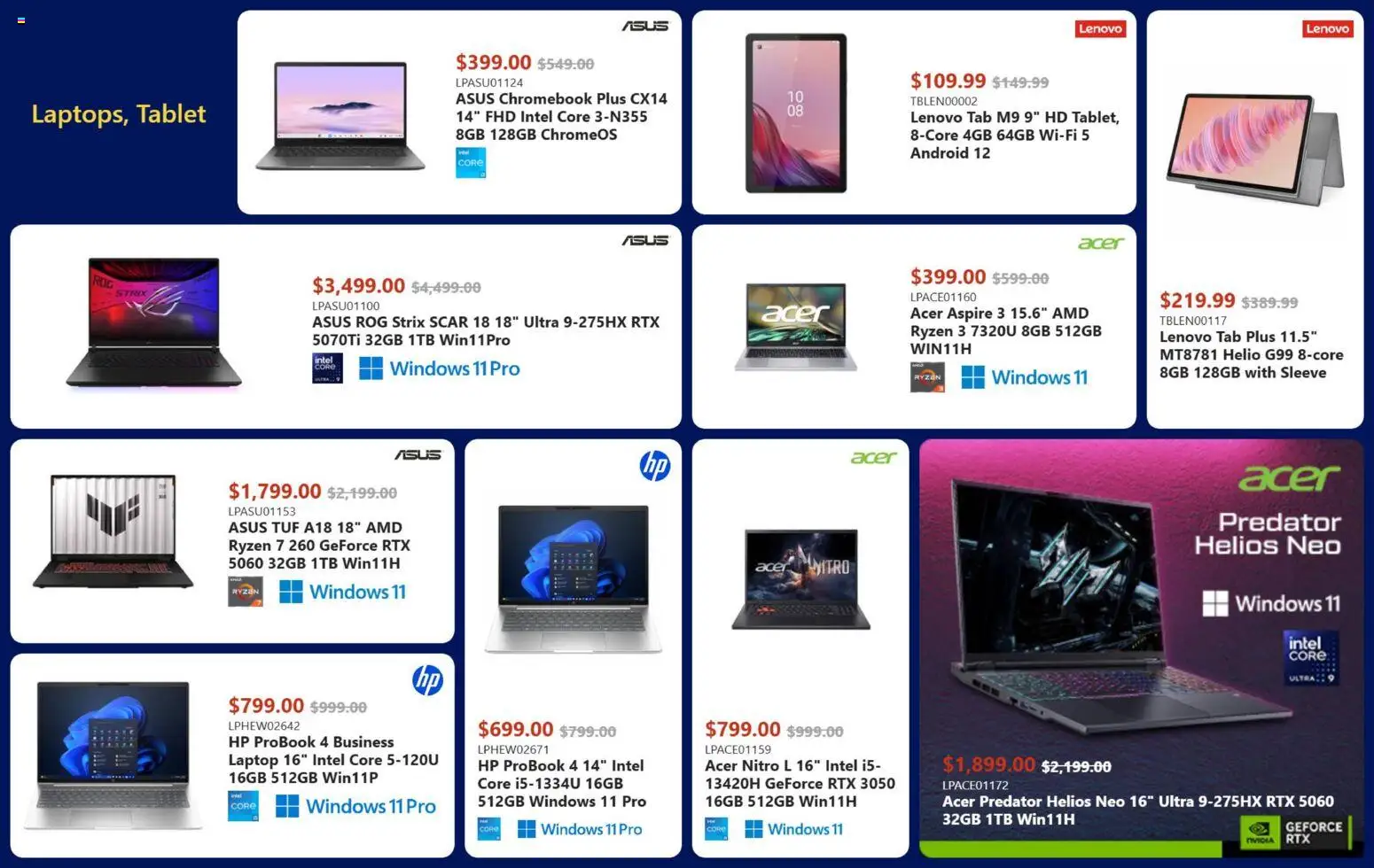 Canada Computers flyer valid from 09.01.2026 | Page: 2 | Products: Tablet