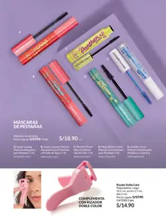 Vista previa de folleto Avon catálogo - Campaña 03 de la Avon válido desde 31.01.2026 | Página: 48 | Productos: Máscara, Rizador