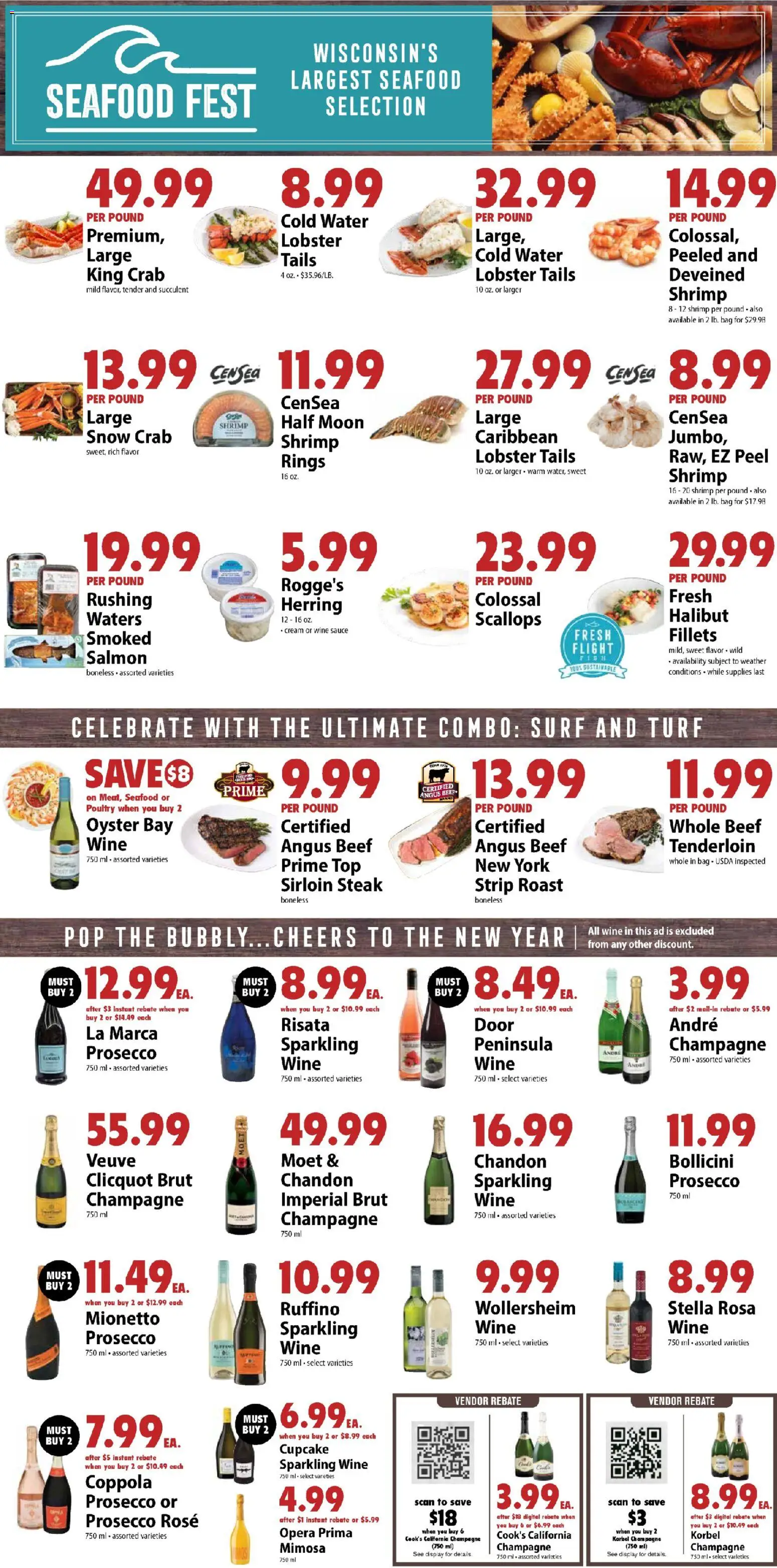 Festival Foods Weekly Ad - valid from 26.12.2025 | Page: 2 | Products: Beef, Water, Poultry, Bag