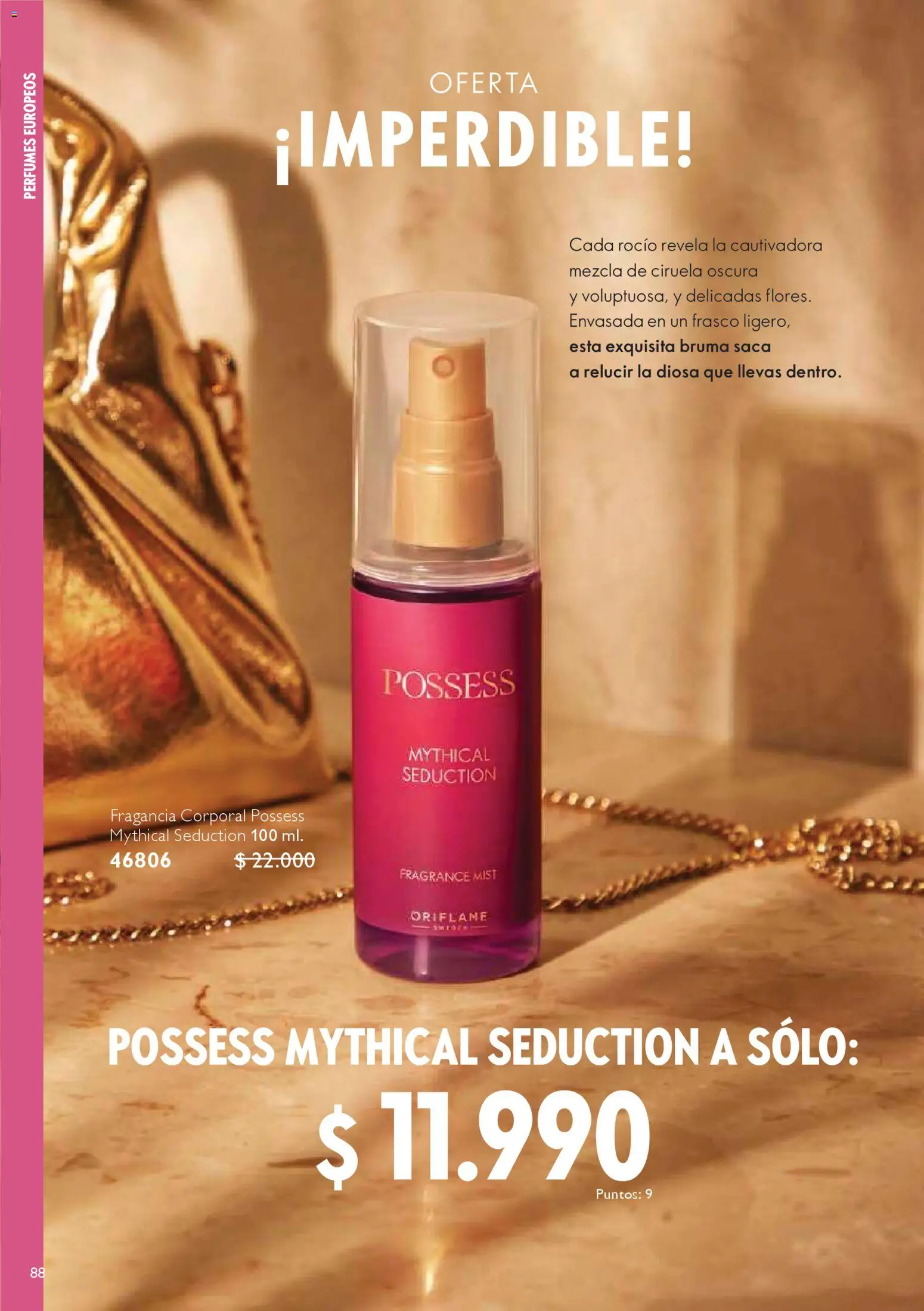 Oriflame catálogo │ válido desde el 18.11.2025 | Página: 88 | Productos: Frasco, Fragancia