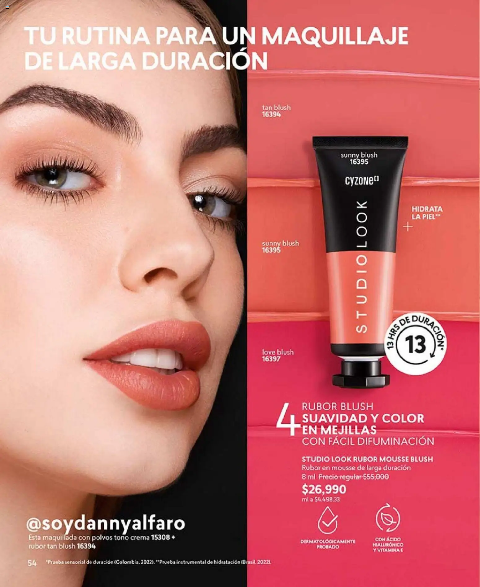 CyZone revista - valida desde el 01.03.2026 | Página: 53 | Productos: Crema, Rubor, Maquillaje, Mousse