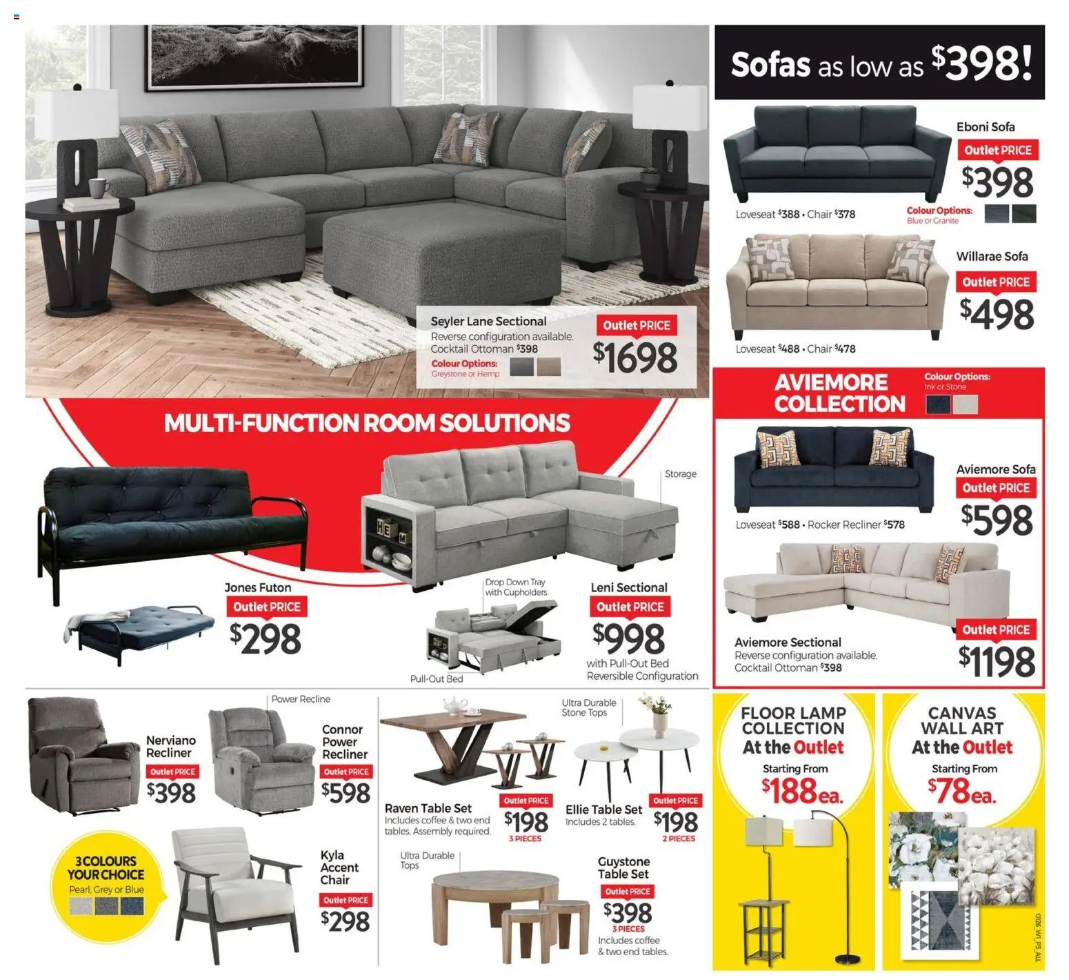 Tepperman's flyer valid from 01.01.2026 | Page: 10 | Products: Sofa, Table, Chair, Coffee
