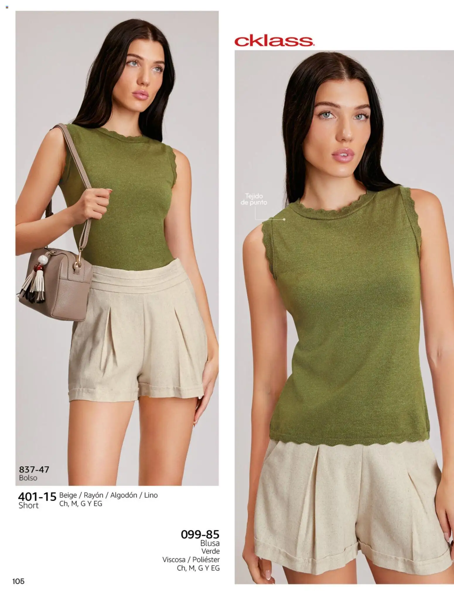 Nuevas ofertas de Cklass válidas en toda la República Mexicana desde el 02.01.2026. ¡Encuentra las mejores ofertas en Cklass catálogo Secrets! | Página: 143 | Productos: Blusa, Bolso, Algodón, Short