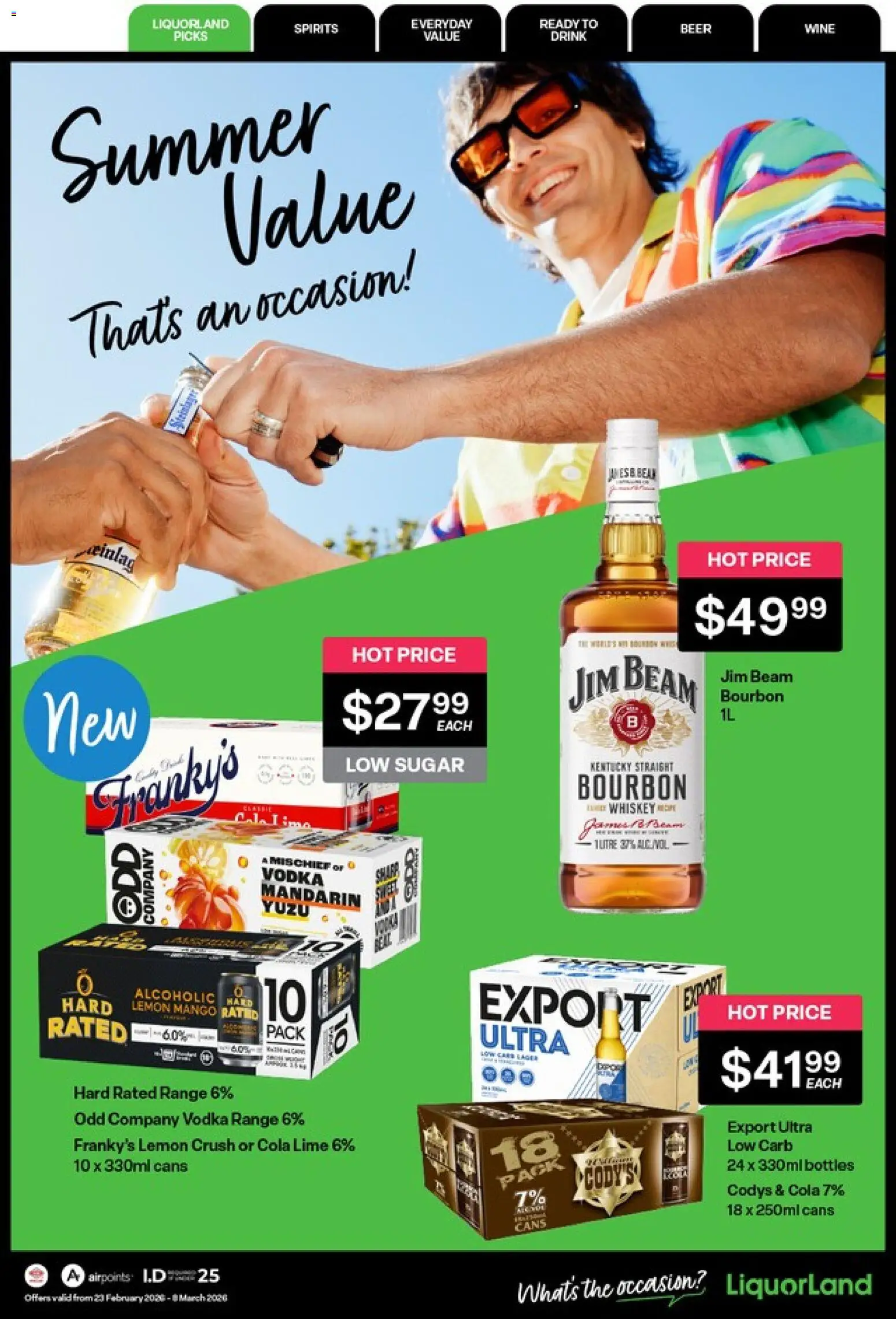 Liquorland catalogue from 23.02.2026 | Page: 1