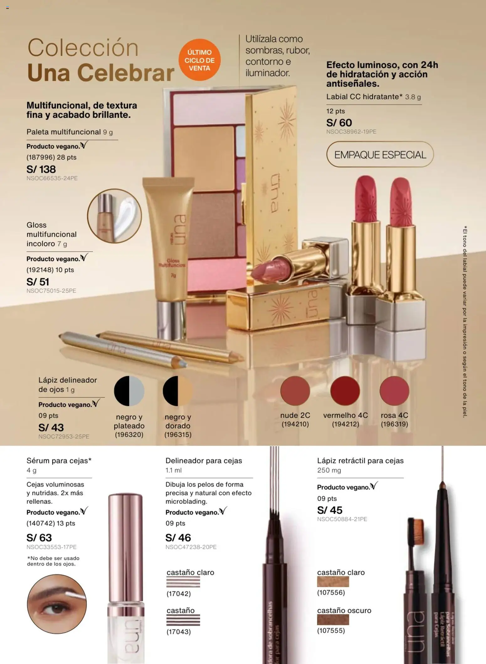 Catálogo Natura válido desde 18.02.2026 | Página: 79 | Productos: Delineador de ojos, Delineador, Empaque