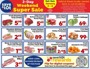 Preview of Save a Lot weekly ads valid from 03.01.2026