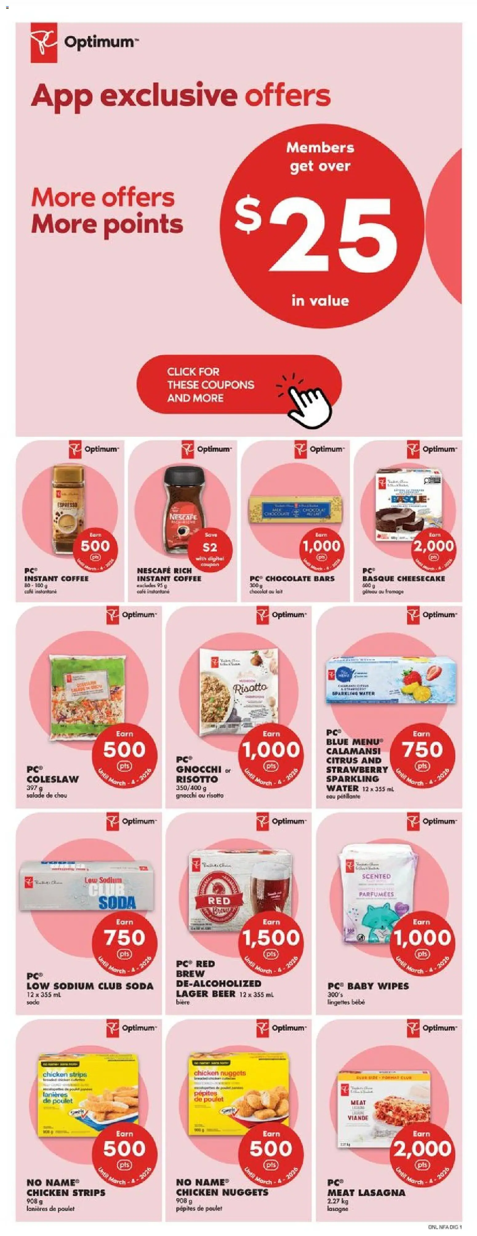 No Frills flyer valid from 12.02.2026 | Page: 9 | Products: PC, Chocolate, Beer, Chicken