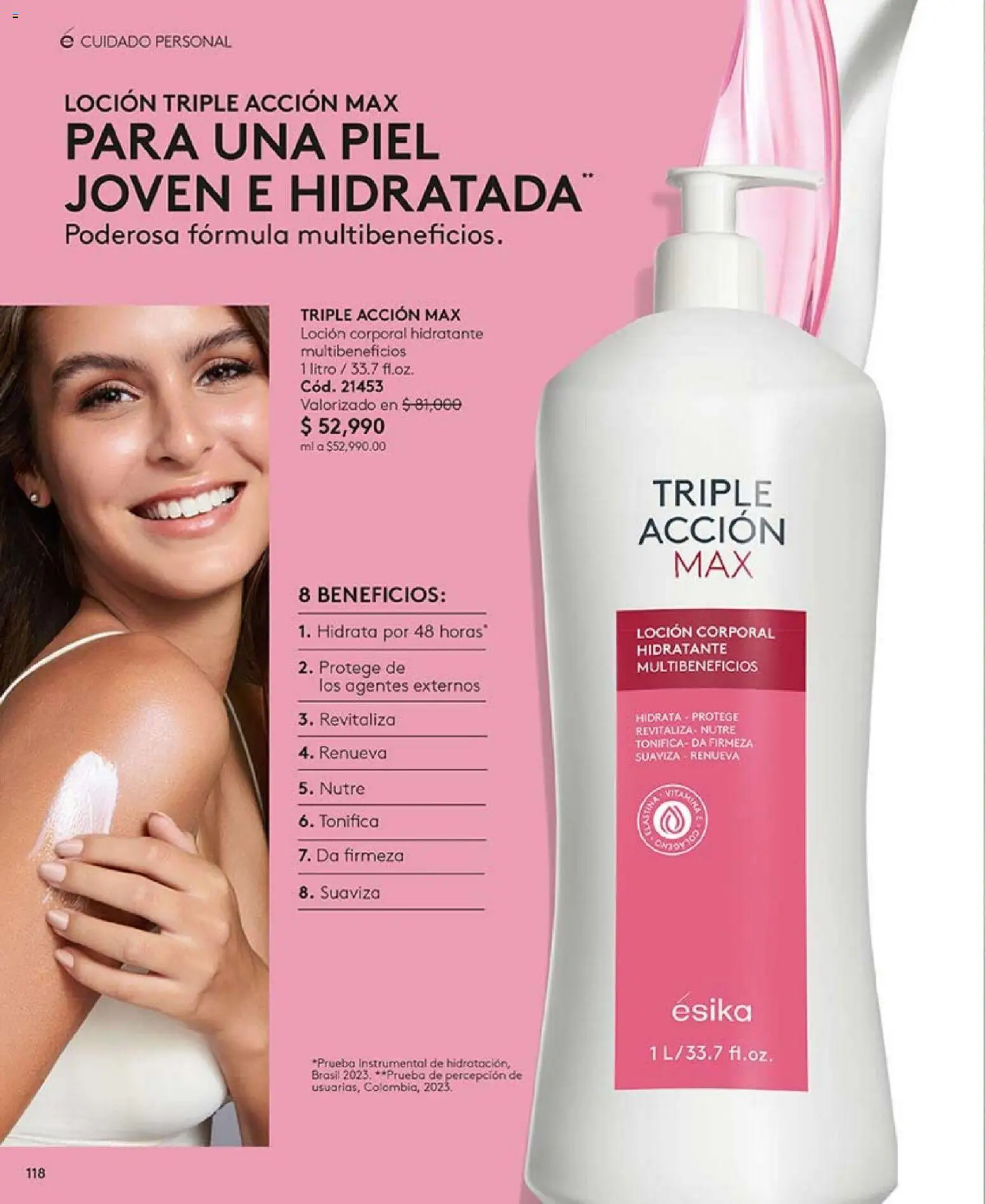 Ésika revista - valida desde el 01.01.2026 | Página: 118 | Productos: Loción