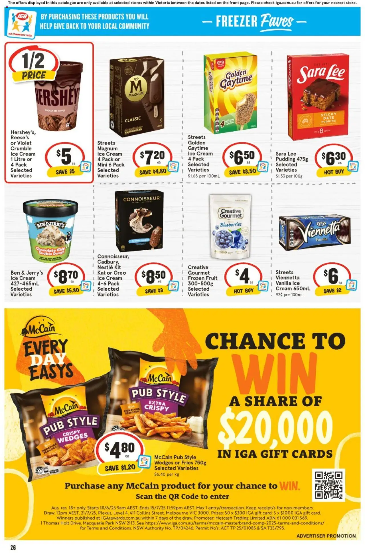 IGA catalogue - valid from 25.06.2025 | Page: 24 | Products: Milk, Pudding, Waffles, Mousse