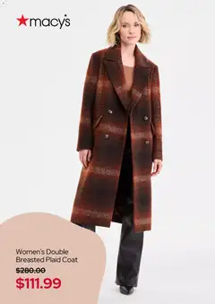 Preview of Macy's weekly ads valid from 27.10.2025 | Page: 6 | Products: Coat