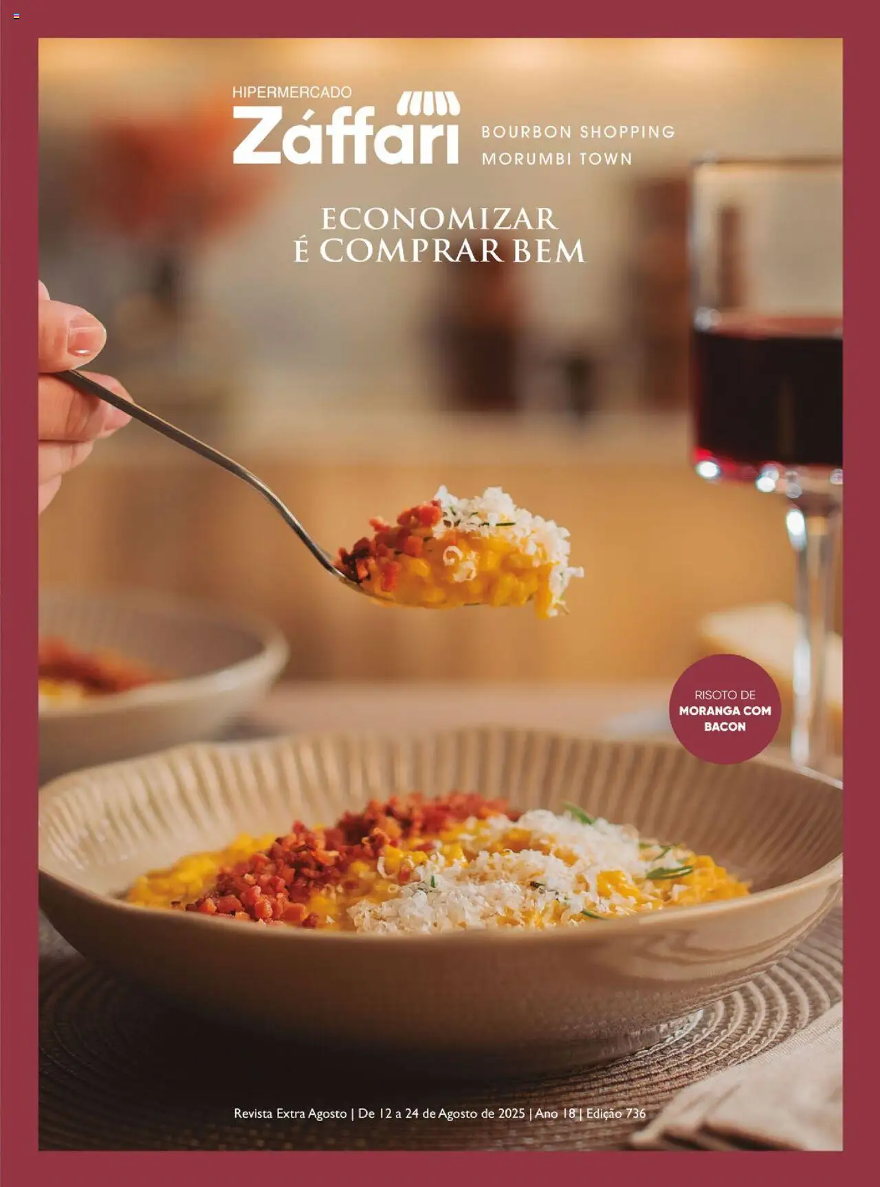 Zaffari Folheto - válido de 12.08.2025 | Página: 1 | Produtos: Moranga, Revista, Bourbon