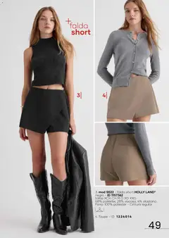 Vista previa de Price Shoes catálogo Cierre De Temporada , nuevo folleto de la tienda, válido en México a partir del 27.11.2025 | Página: 49 | Productos: Falda, Short