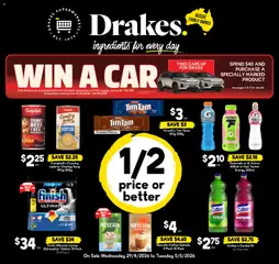 Preview of Drakes catalogue  - valid from 29.04.2026 | Page: 20 | Products: Chicken, Dishwasher tablets, Raspberry, Tablets